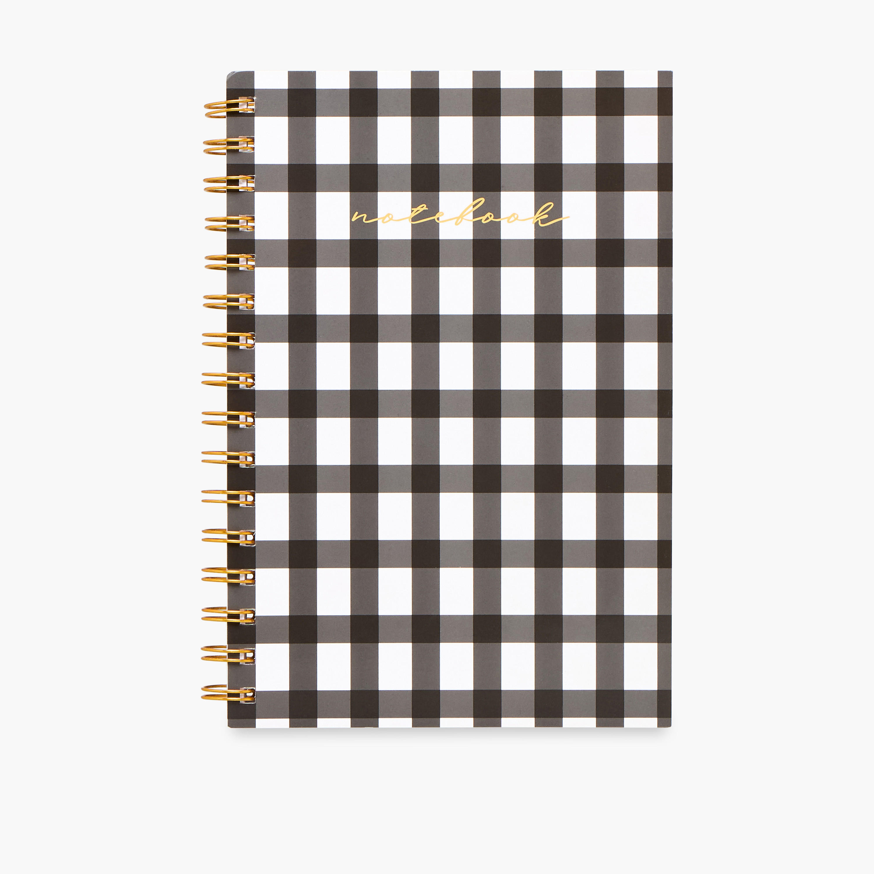 Checked Ruled A5 Spiral Notebook-school-stationery-notebooks-image-1