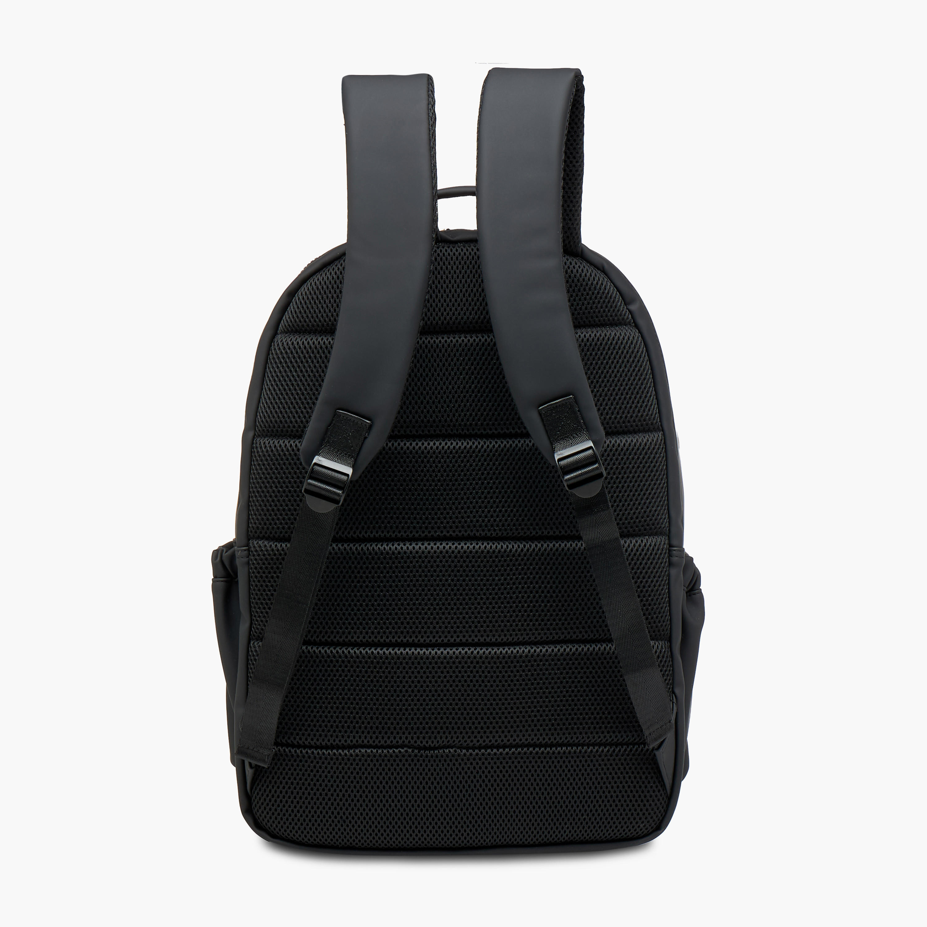 Monocromo Logo Print Backpack with Zip Closure and Laptop Compartment - 45x32x18 cms-school-bagsandbackpacks-backpacks-image-7