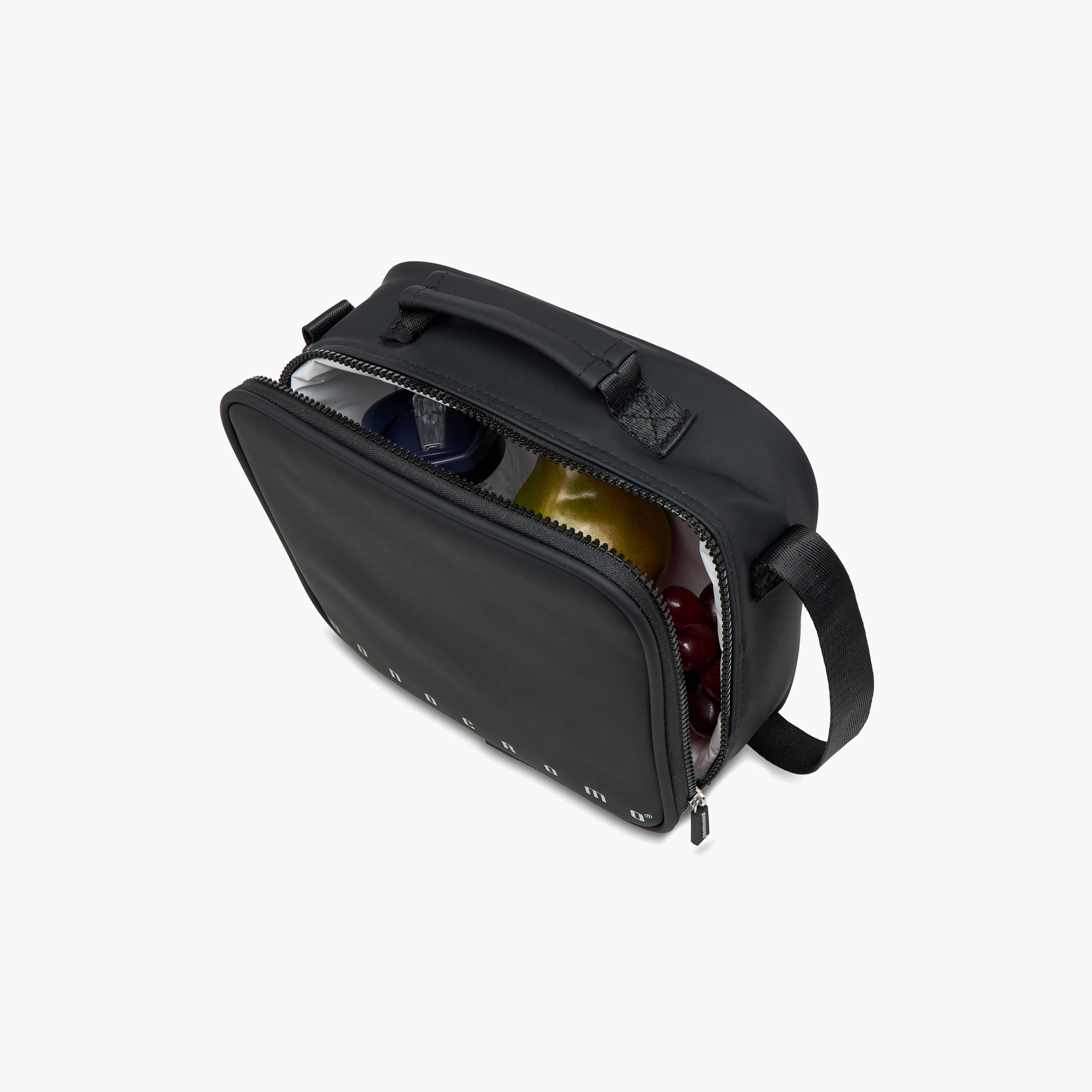 Monocromo Solid Lunch Bag with Adjustable Strap and Zip Closure-school-lunchessentials-lunchbags-image-7