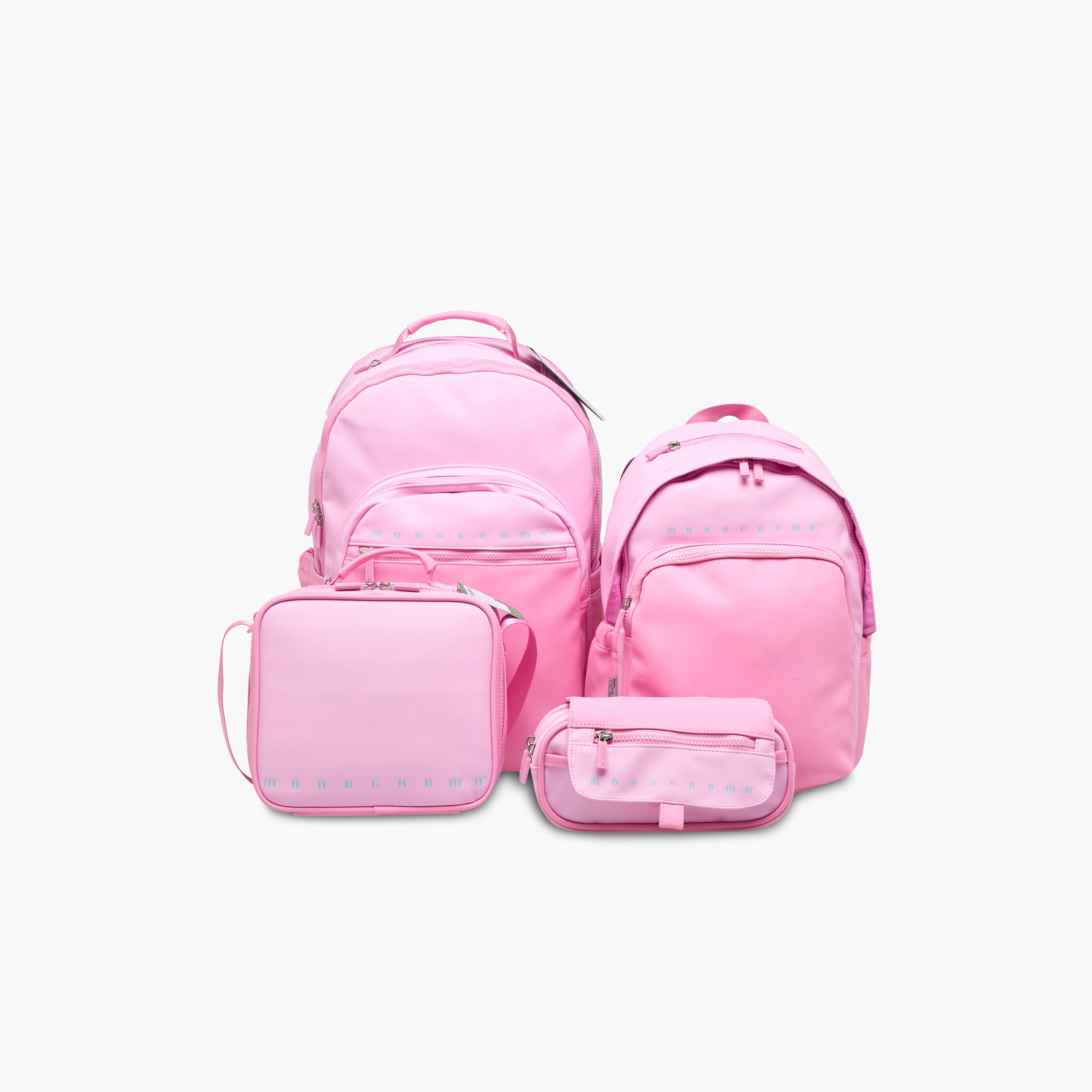 Monocromo Colourblock Backpack with Zip Closure and Laptop Compartment - 45x32x18 cms-school-bagsandbackpacks-backpacks-image-11