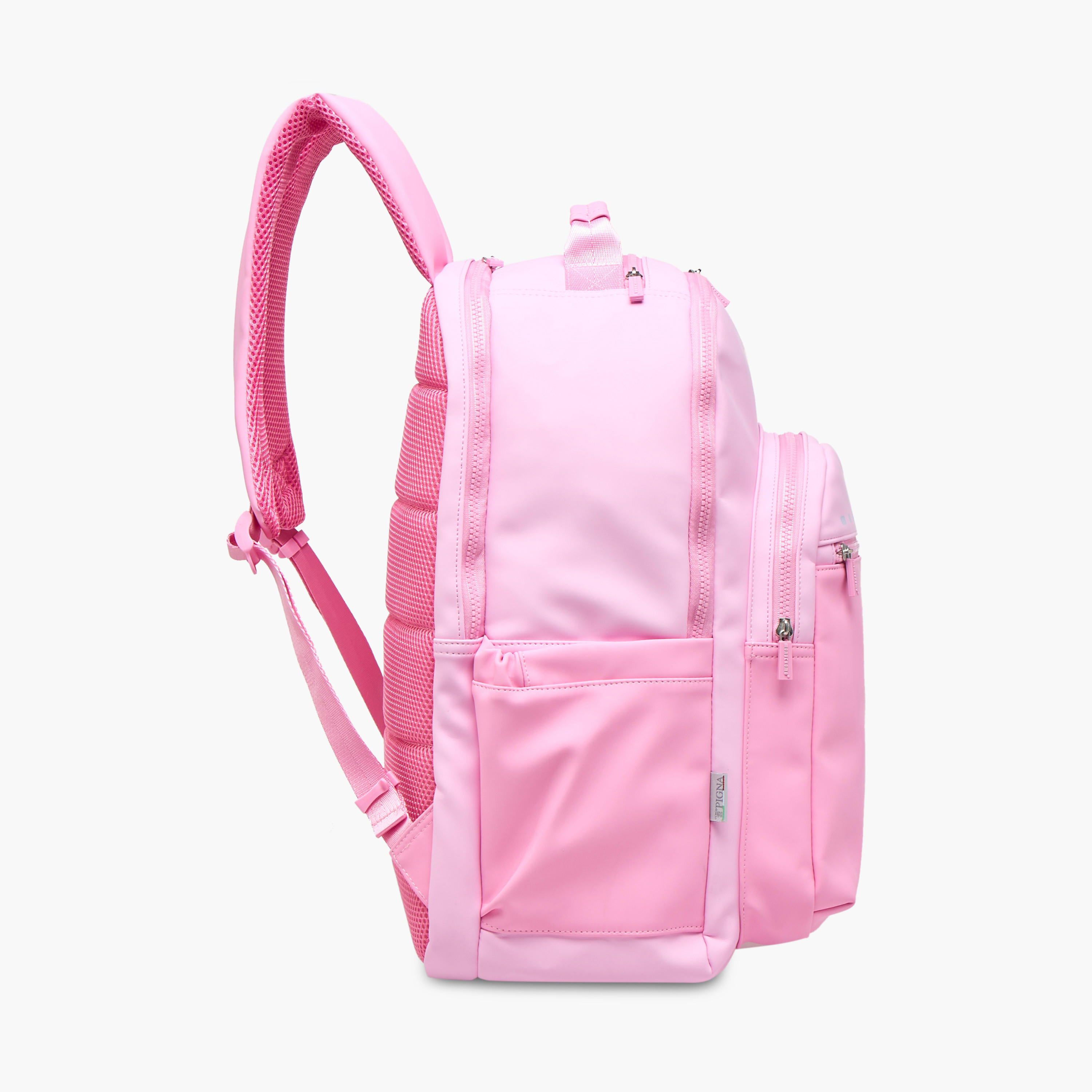 شنطة ظهر بقوالب ملونة مع سحاب إغلاق وقسم للابتوب من مونوكومو - 45x32x18 سم-school-bagsandbackpacks-backpacks-image-3