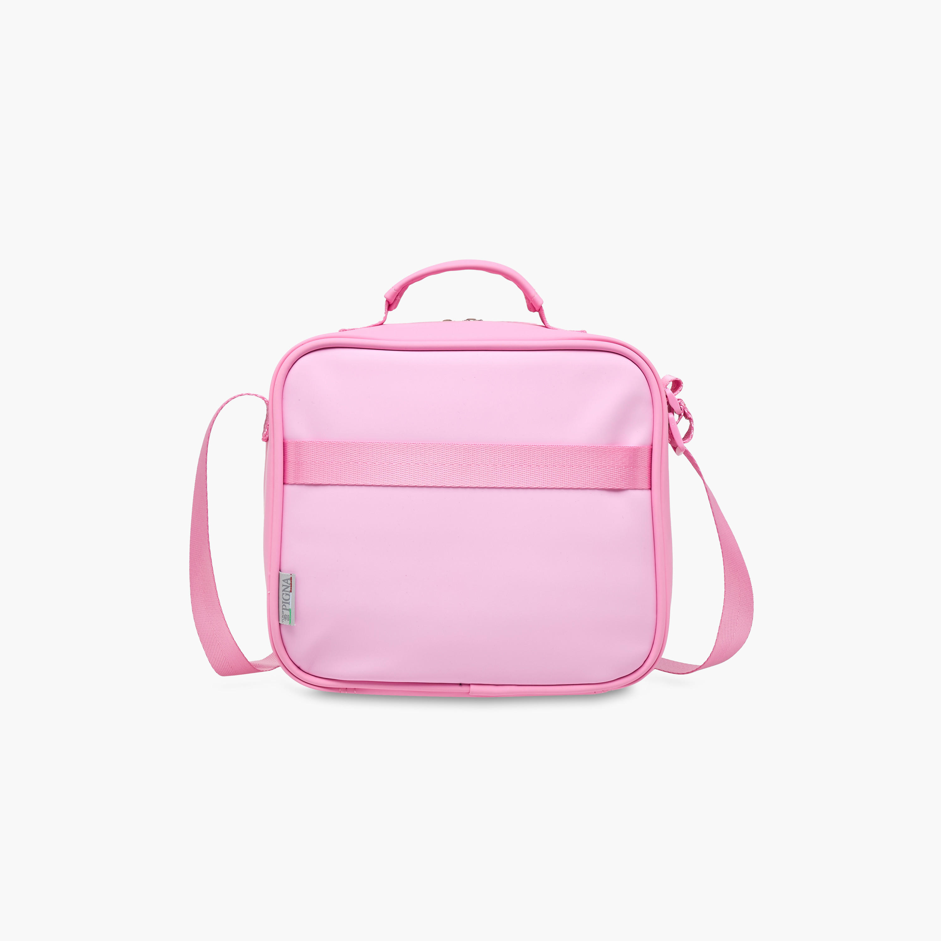 Monocromo Solid Lunch Bag with Adjustable Strap and Zip Closure-school-lunchessentials-lunchbags-image-3