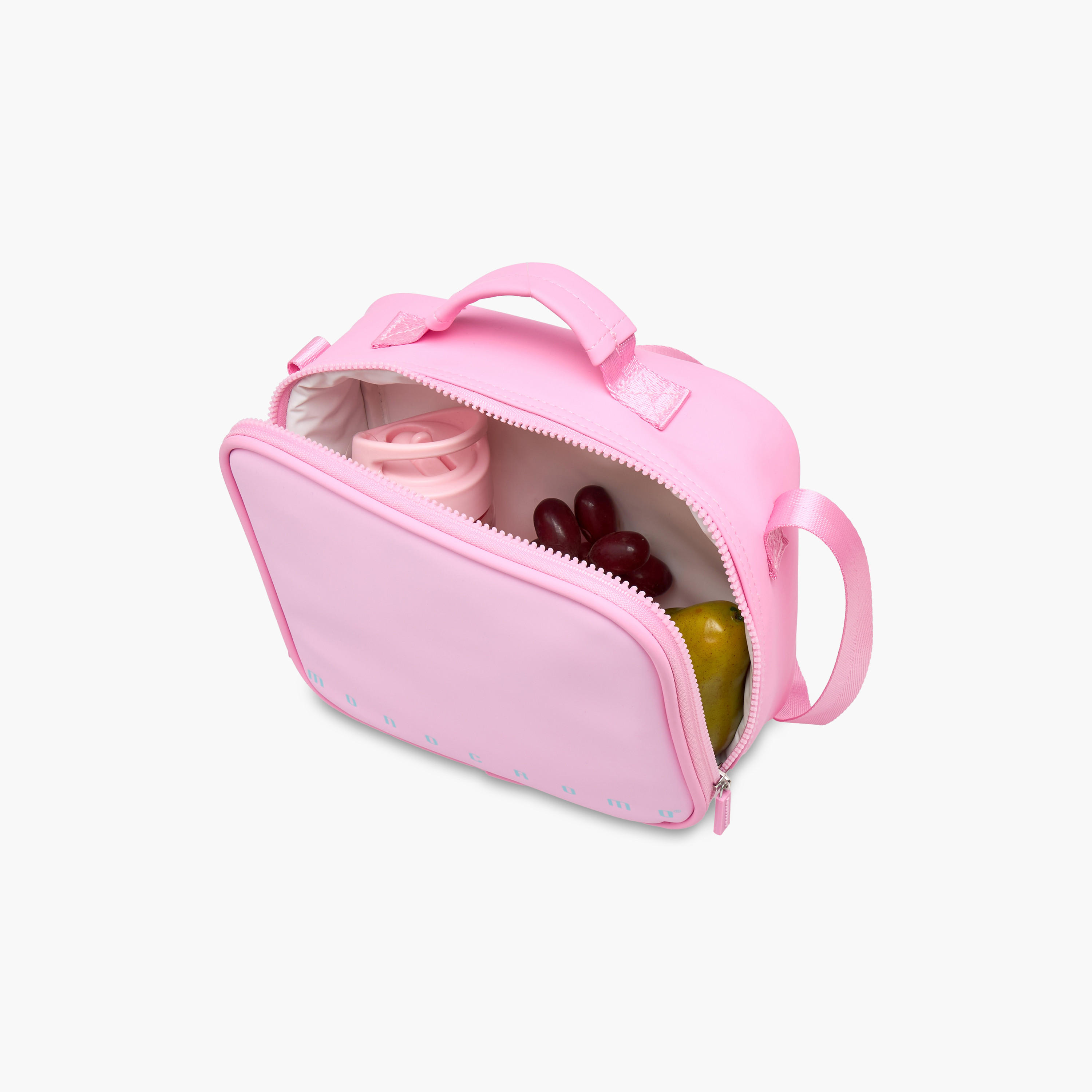 Monocromo Solid Lunch Bag with Adjustable Strap and Zip Closure-school-lunchessentials-lunchbags-image-7