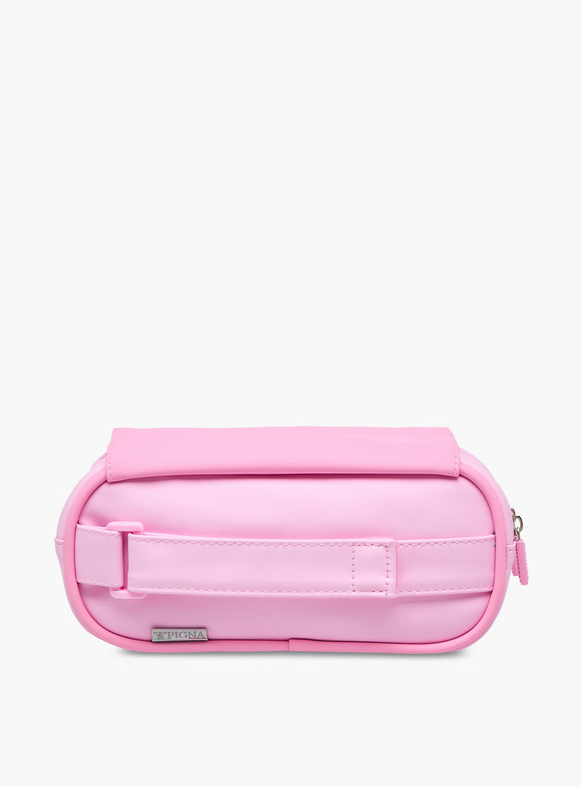 Monocromo Solid 3-Compartment Pencil Pouch with Zip Closure-school-stationery-pencilcases-image-4