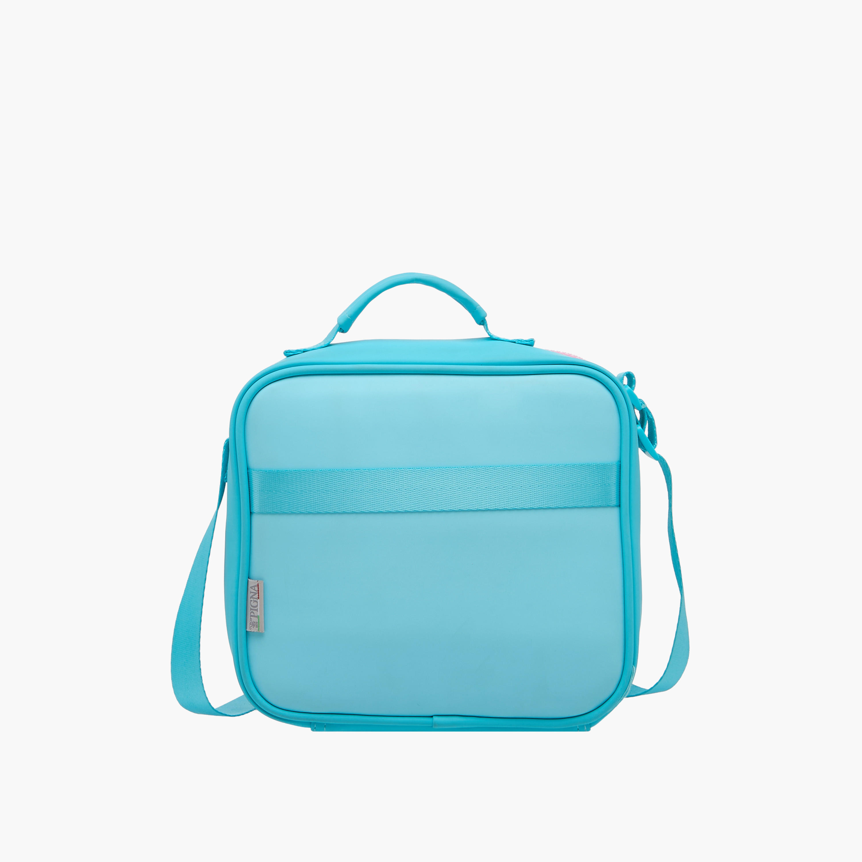 Monocromo Solid Lunch Bag with Adjustable Strap and Zip Closure-school-lunchessentials-lunchbags-image-3