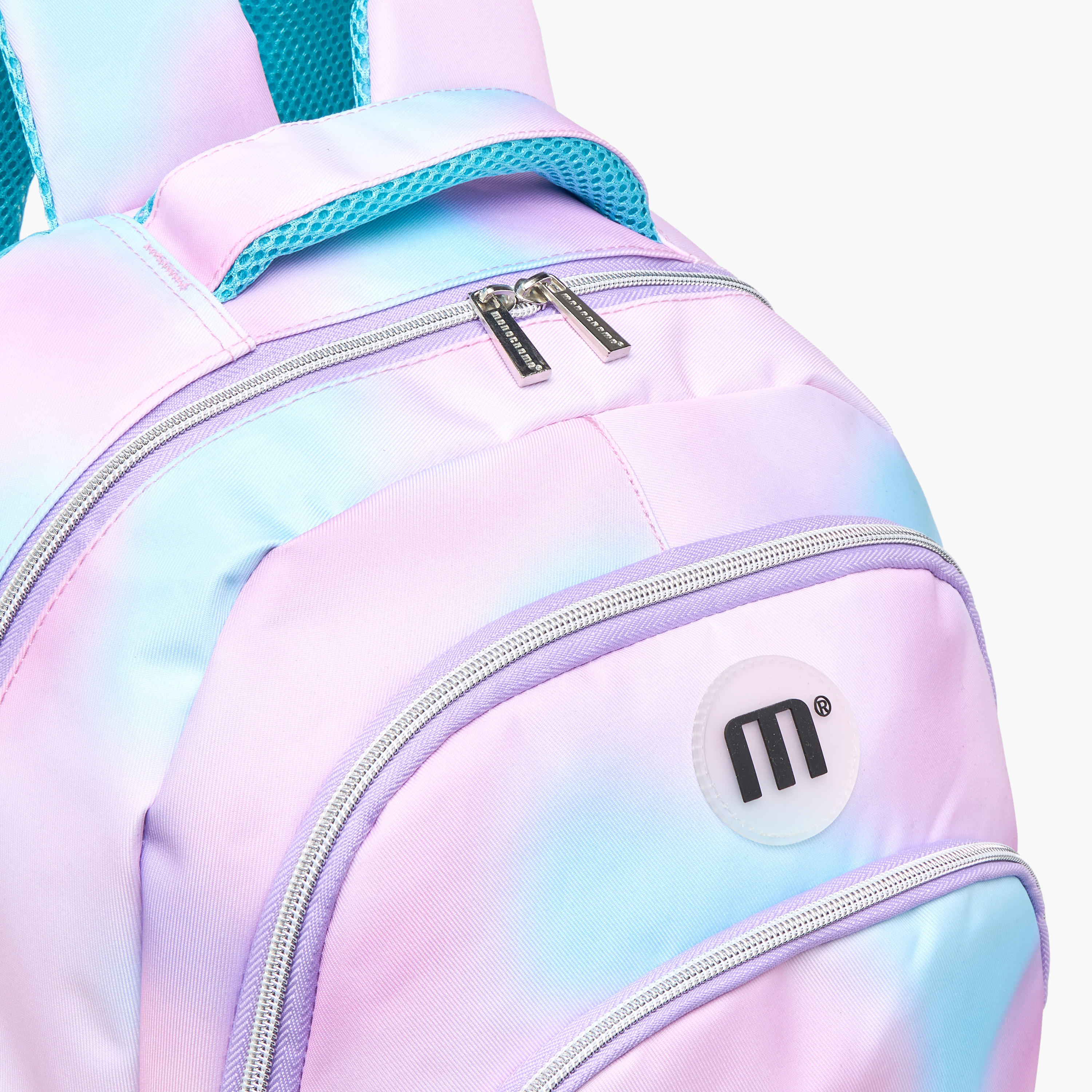 Monocromo Tie-Dye Print Backpack with Zip Closure and Laptop Compartment - 31x17x46 cm-school-bagsandbackpacks-backpacks-image-7