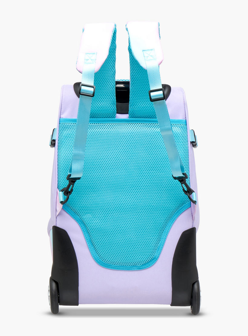Monocromo Tie and Dye Trolley Bag for Girls 8-13 Years with Retractable Handle -school-bagsandbackpacks-trolleybags-image-5