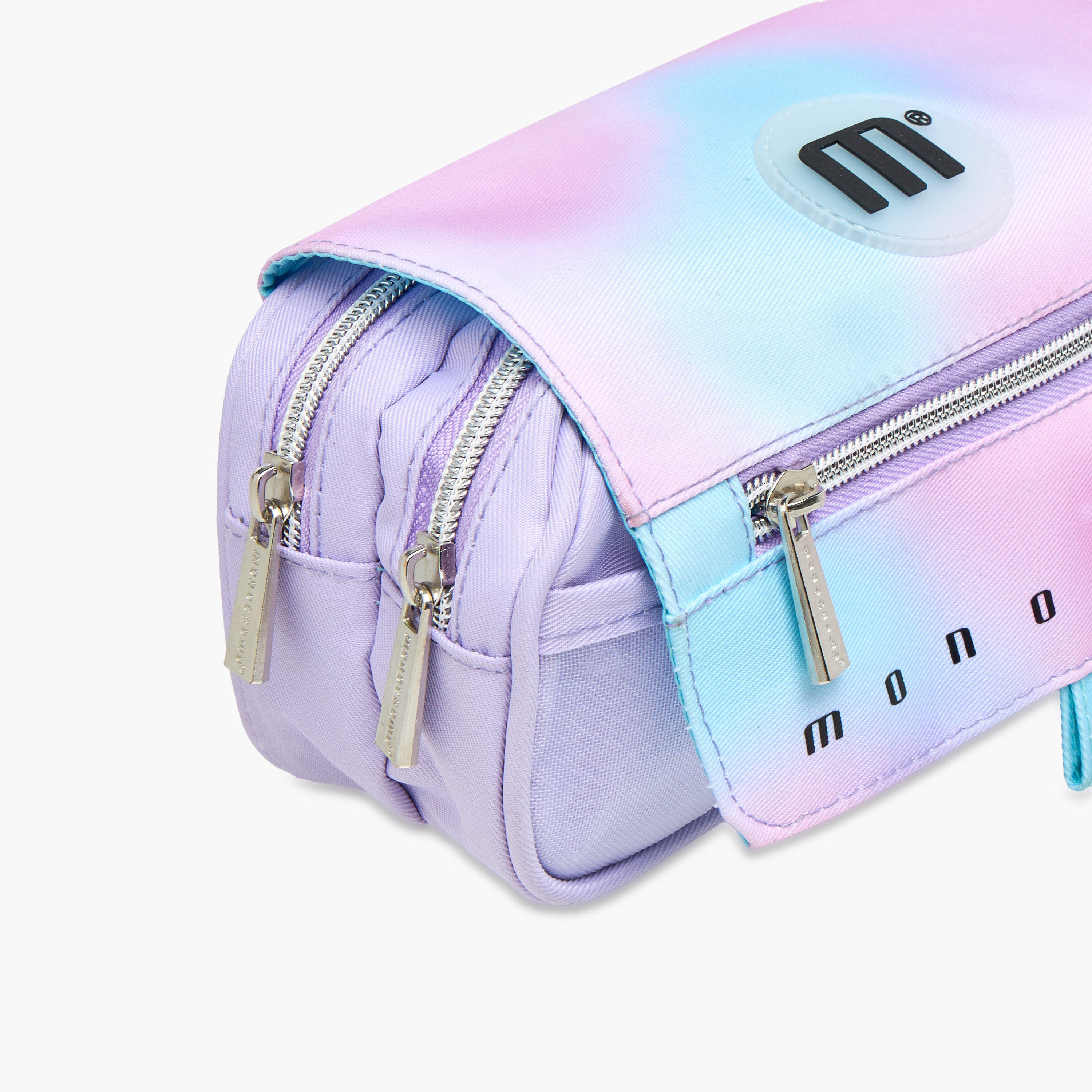 Monocromo Tie-Dye Print Pencil Pouch with Flap Closure-school-stationery-pencilcases-image-3