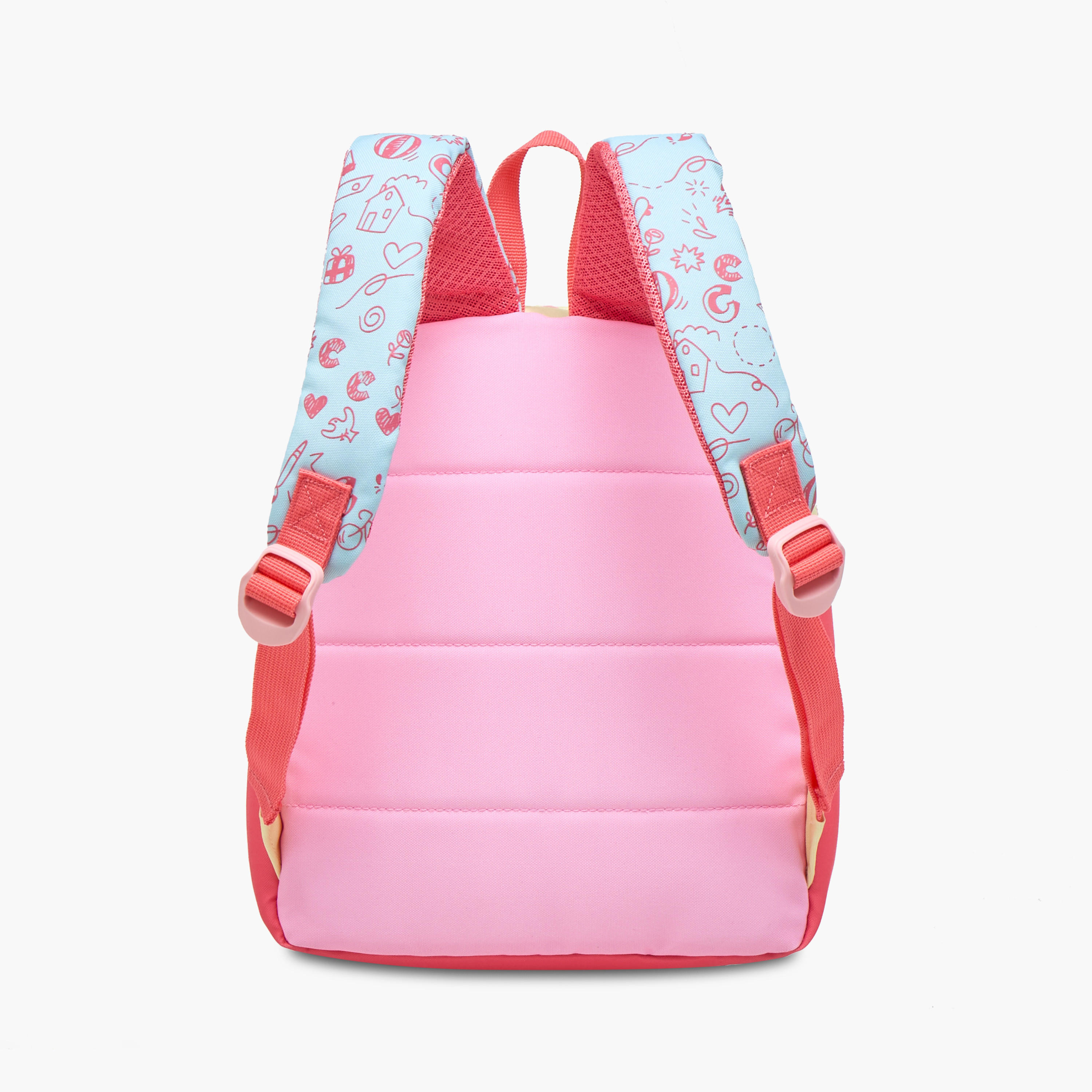 شنطة ظهر بطبعات وسحّاب إغلاق وقسم للابتوب بطبعات دودل من كاريوكا - 28x23x12 سم-school-bagsandbackpacks-backpacks-image-5