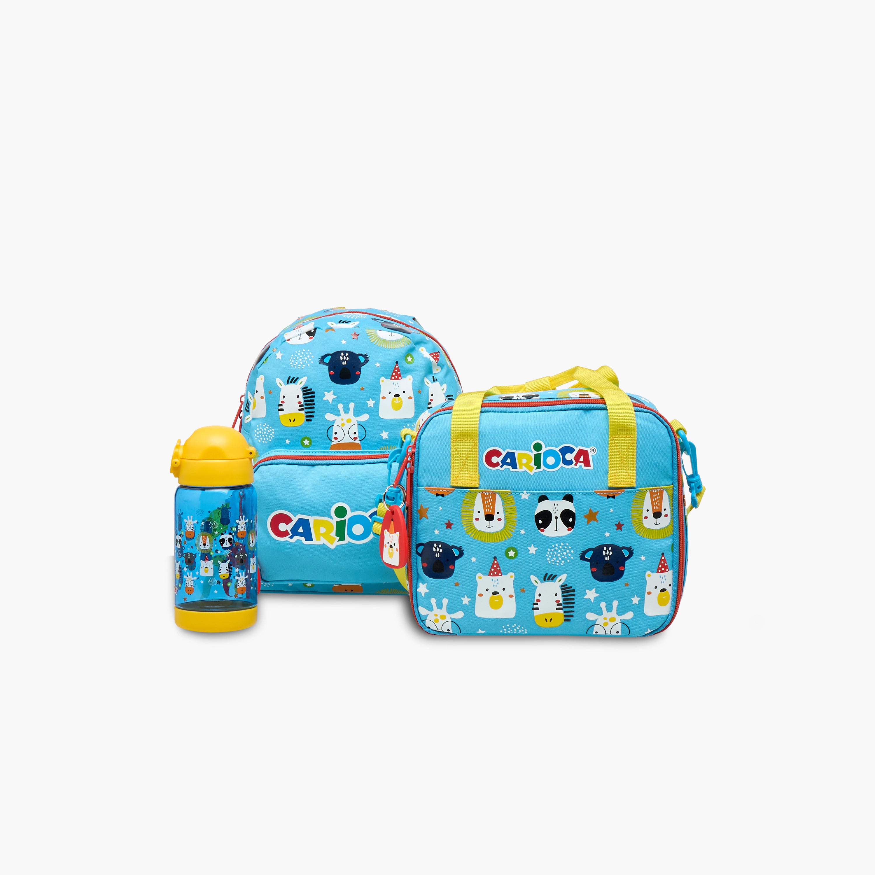 Carioca Animal Print Backpack with Zip Closure and Laptop Compartment - 28x23x12 cms-school-bagsandbackpacks-backpacks-image-11