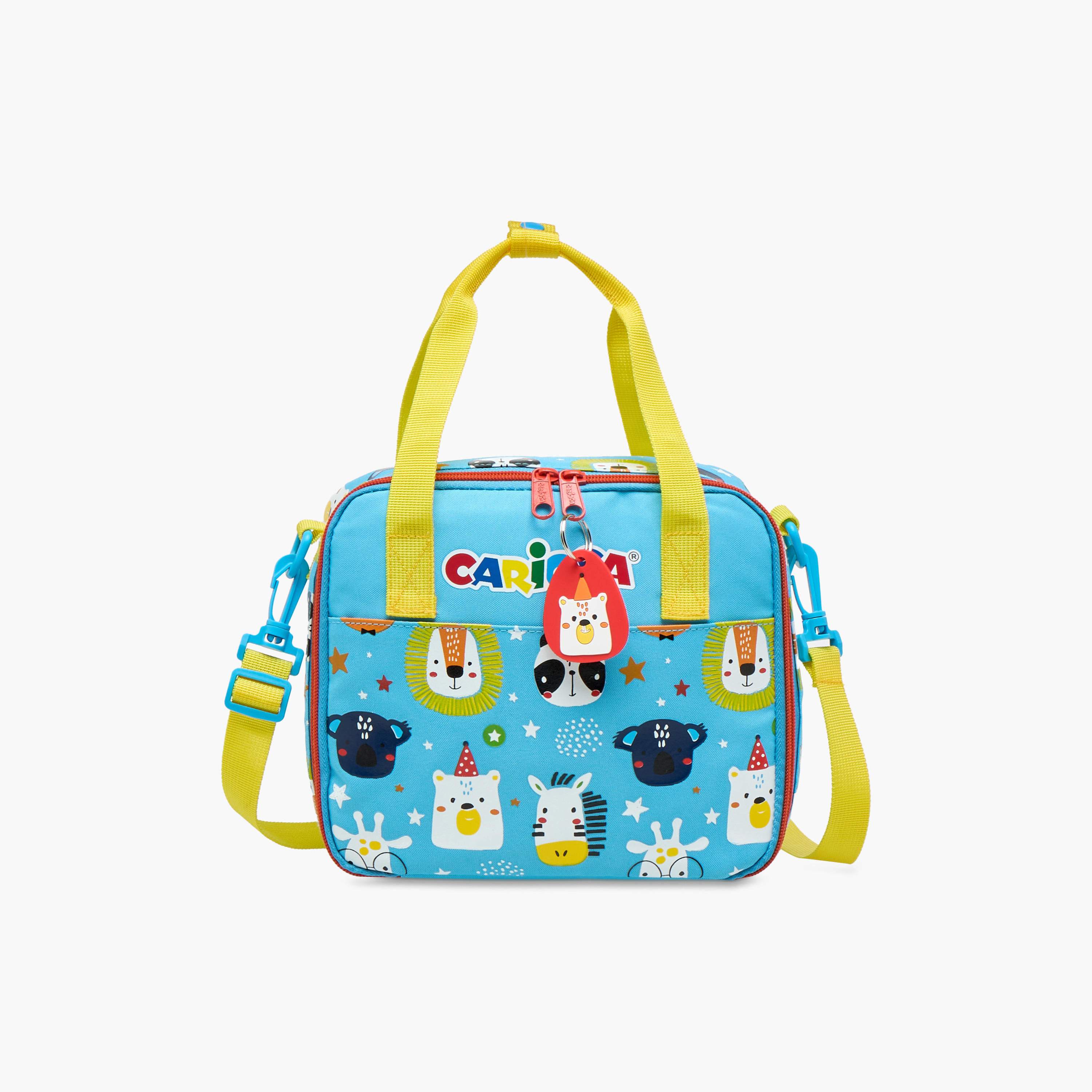 Carioca Animal Print Lunch Bag with Zip Closure-school-lunchessentials-lunchbags-image-1