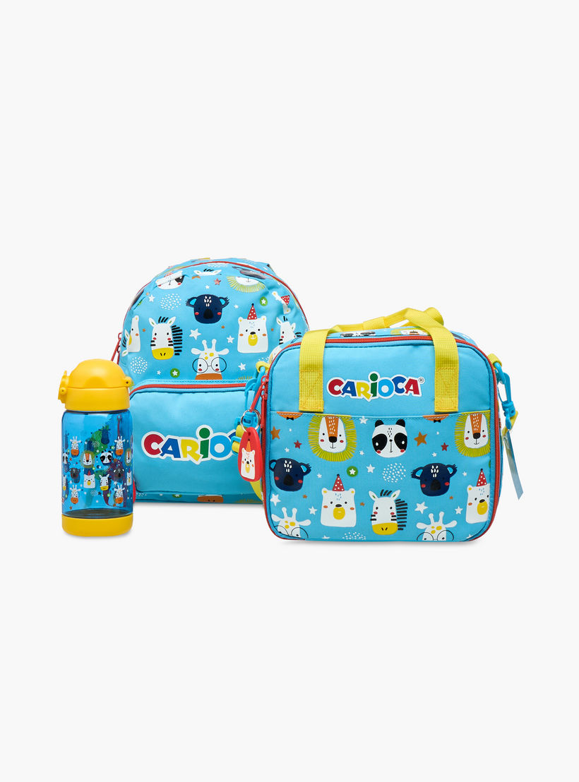 Carioca Animal Print Lunch Bag with Zip Closure-school-lunchessentials-lunchbags-image-8