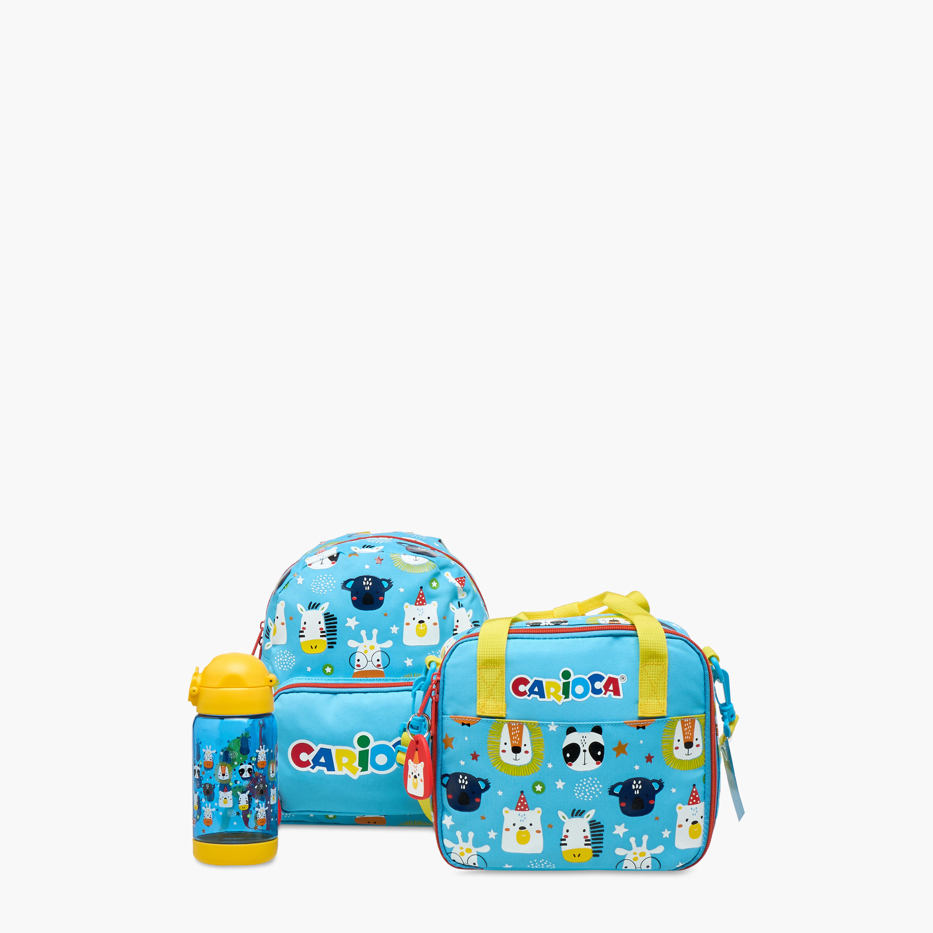 Carioca Animal Print Tritan Water Bottle with Button – 500 ml-school-waterbottles-image-9