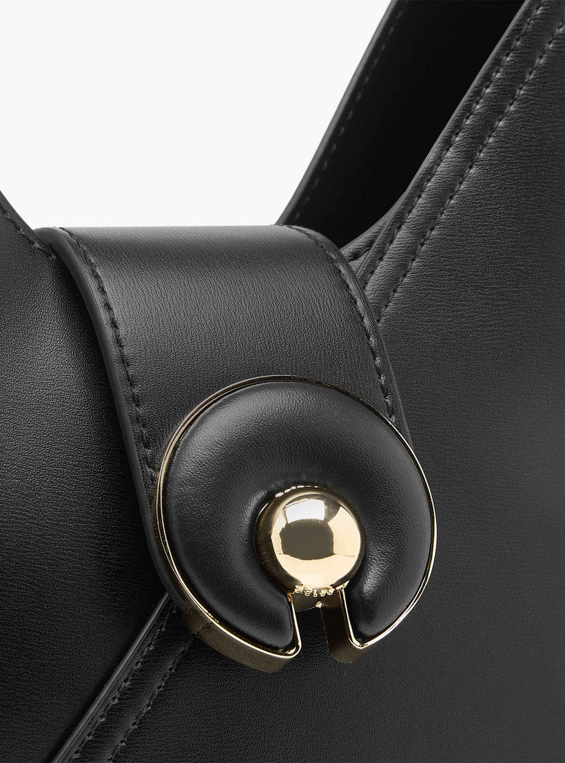 Celeste Solid Hobo Bag with Adjustable Strap and Button Closure-women-bagsandwallets-handbags-image-5