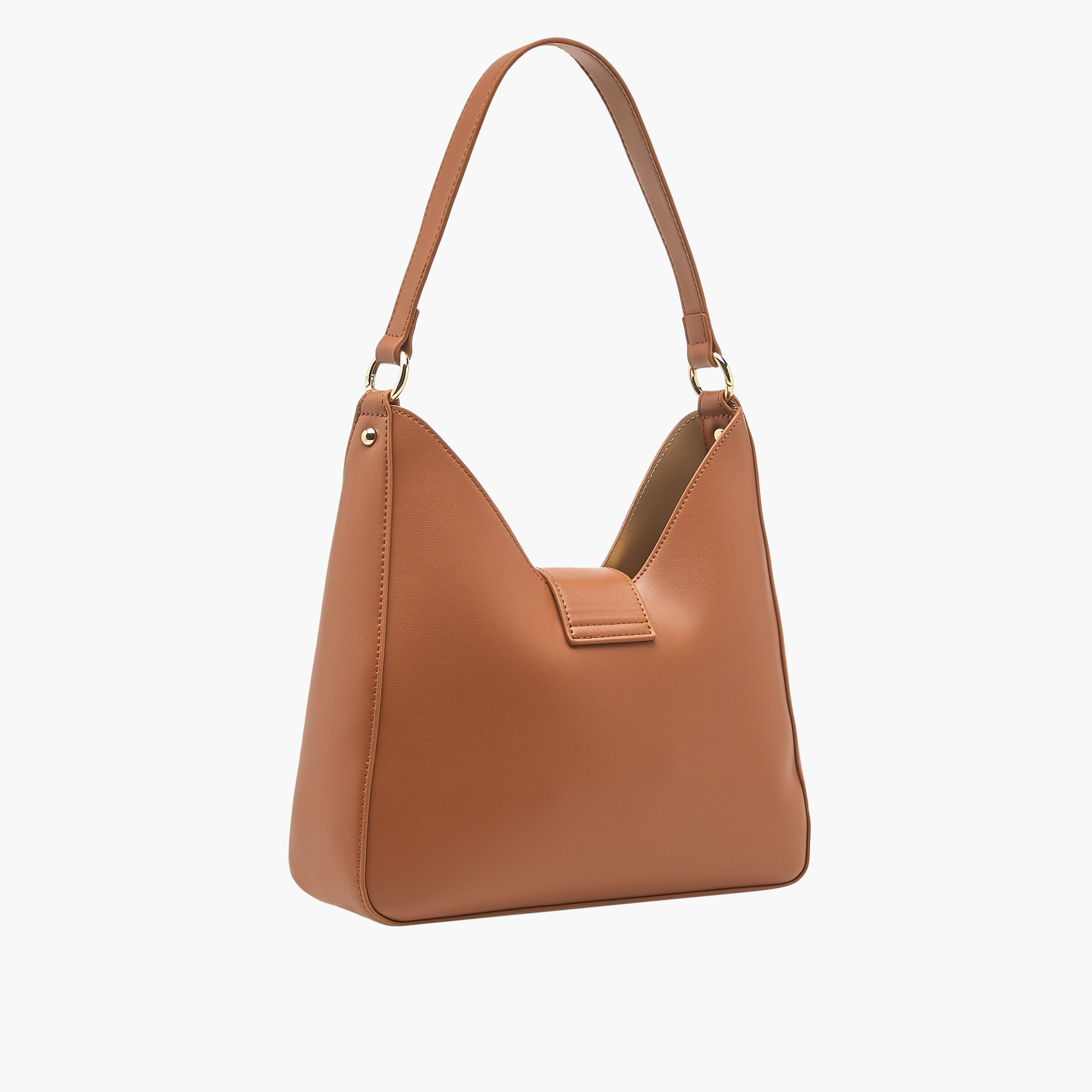 Celeste Colourblock Hobo Bag with Adjustable Strap and Button Closure-women-bagsandwallets-handbags-image-7
