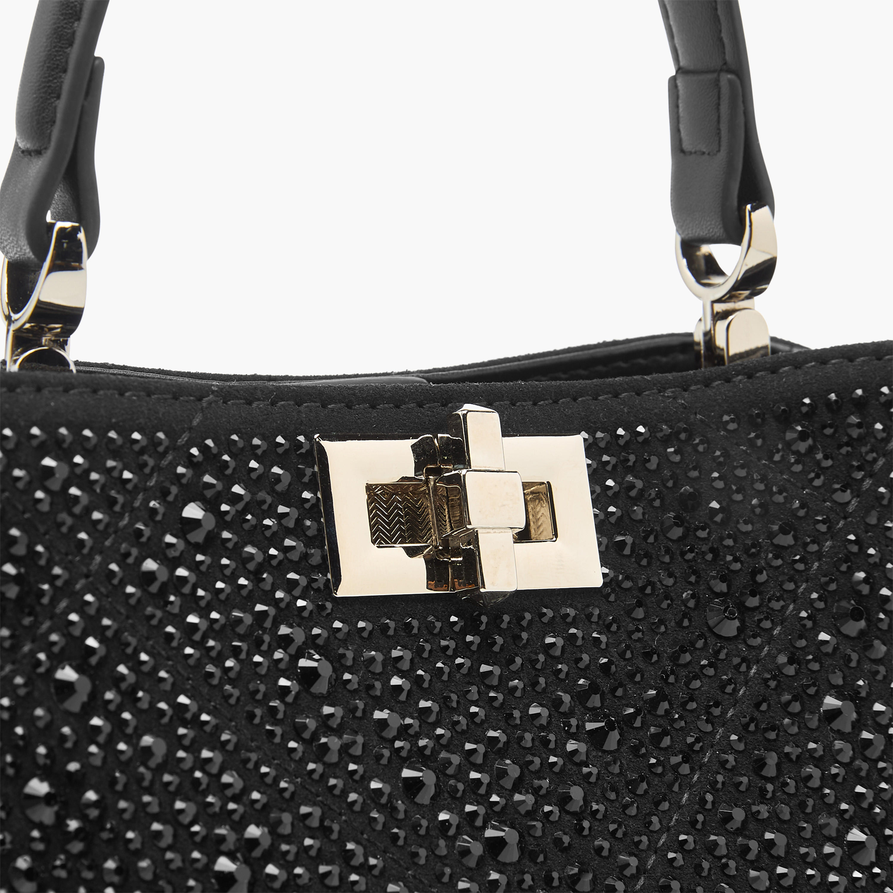 شنطة كتف مزينة بحزام قابل للتعديل وقفل إغلاق من سيليست-women-bagsandwallets-handbags-image-5