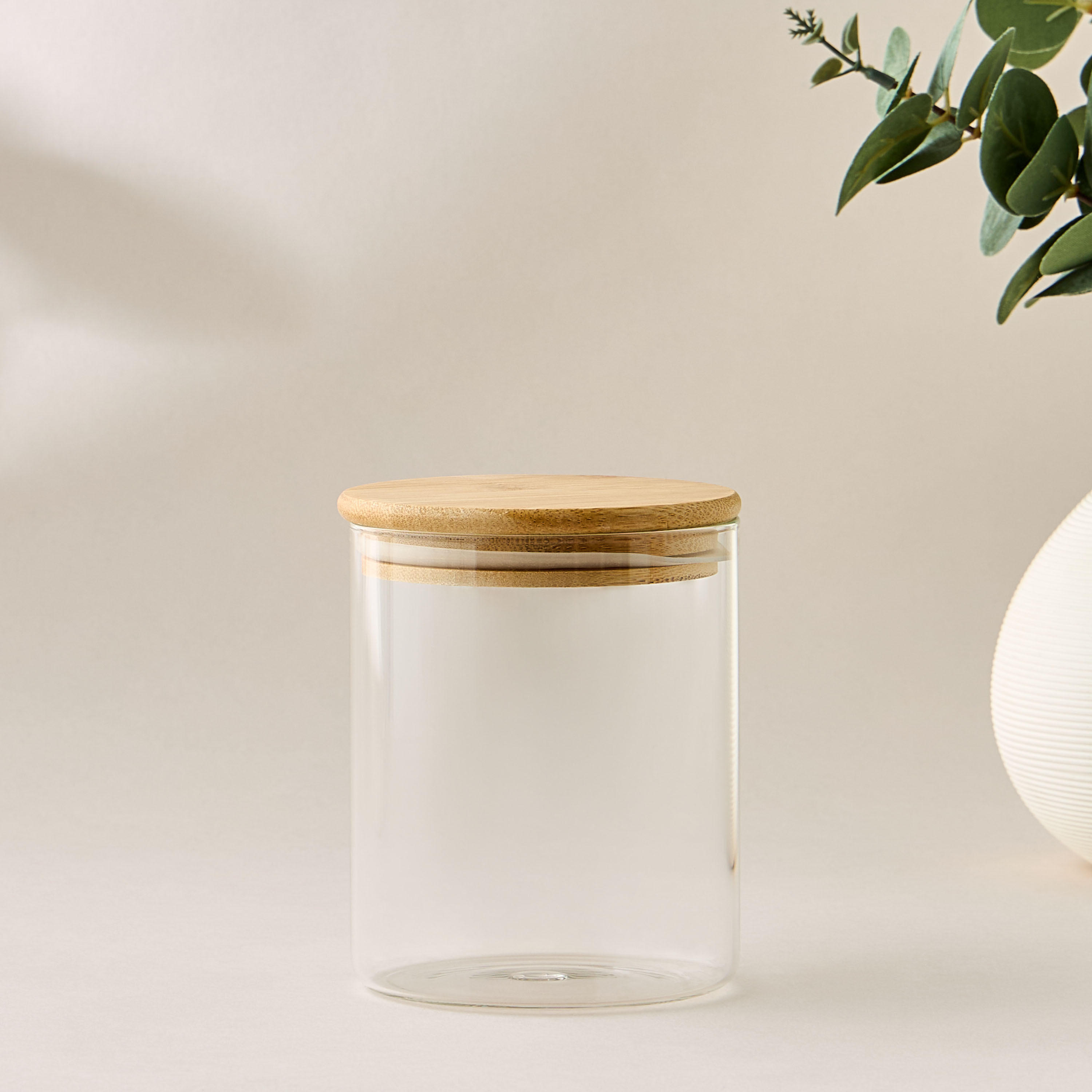 Assorted 3-Piece Borosilicate Glass Jar and Tray Set-household-kitchen-foodstorage-containers-image-4