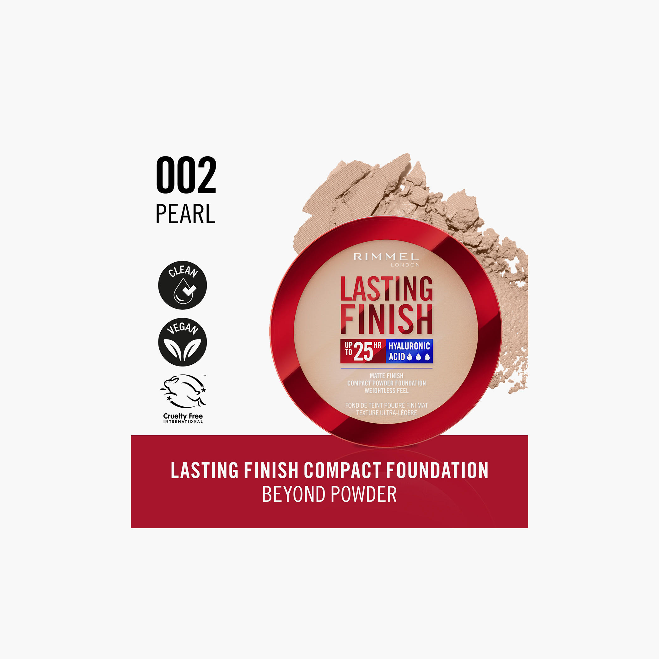 كريم أساس بودرة مضغوطة لاستينج فينش لندن من ريمل-beautyandpersonalcare-makeup-face-foundations-image-50
