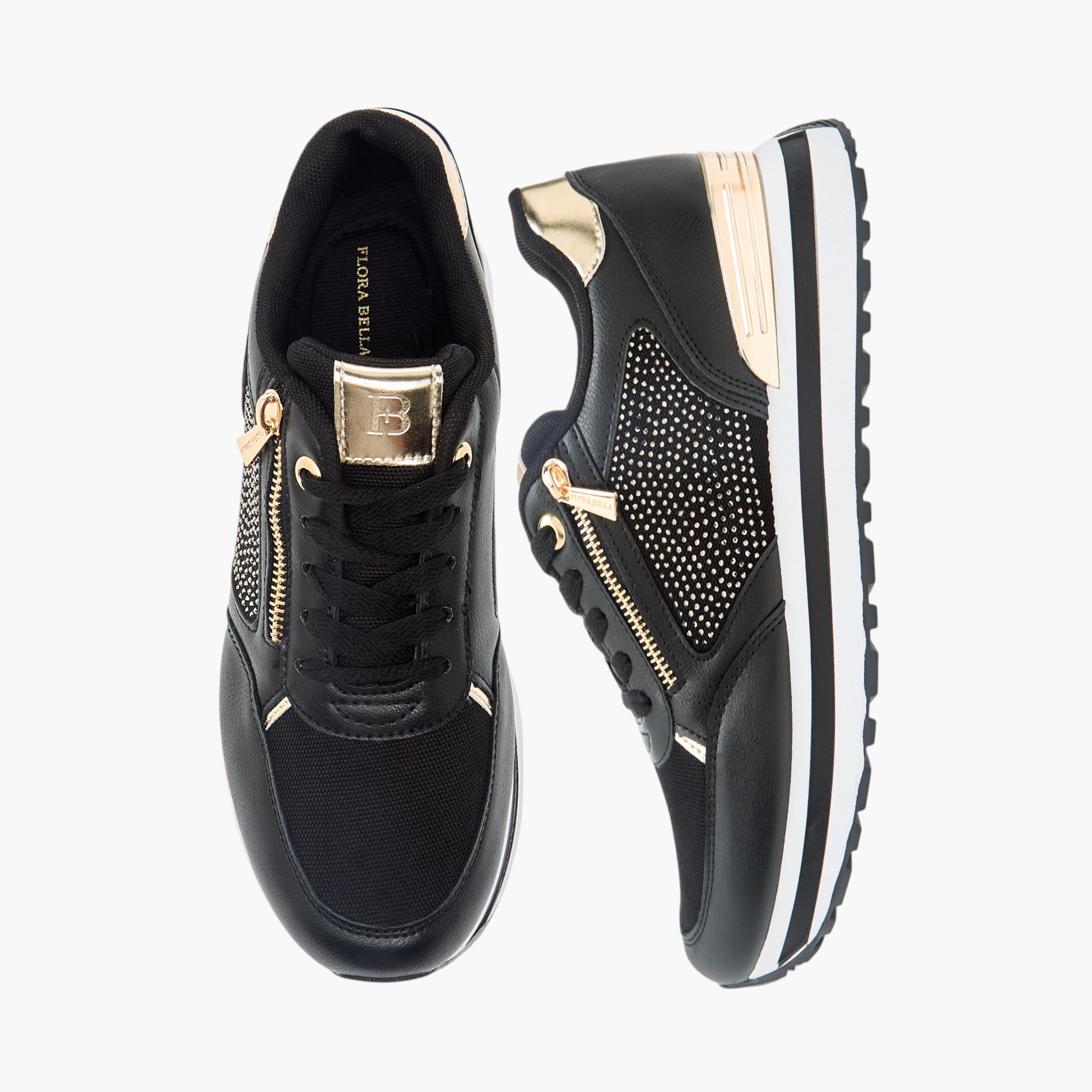حذاء سنيكرز برباط إغلاق من فلورا بيلا-women-shoes-sneakers-image-1