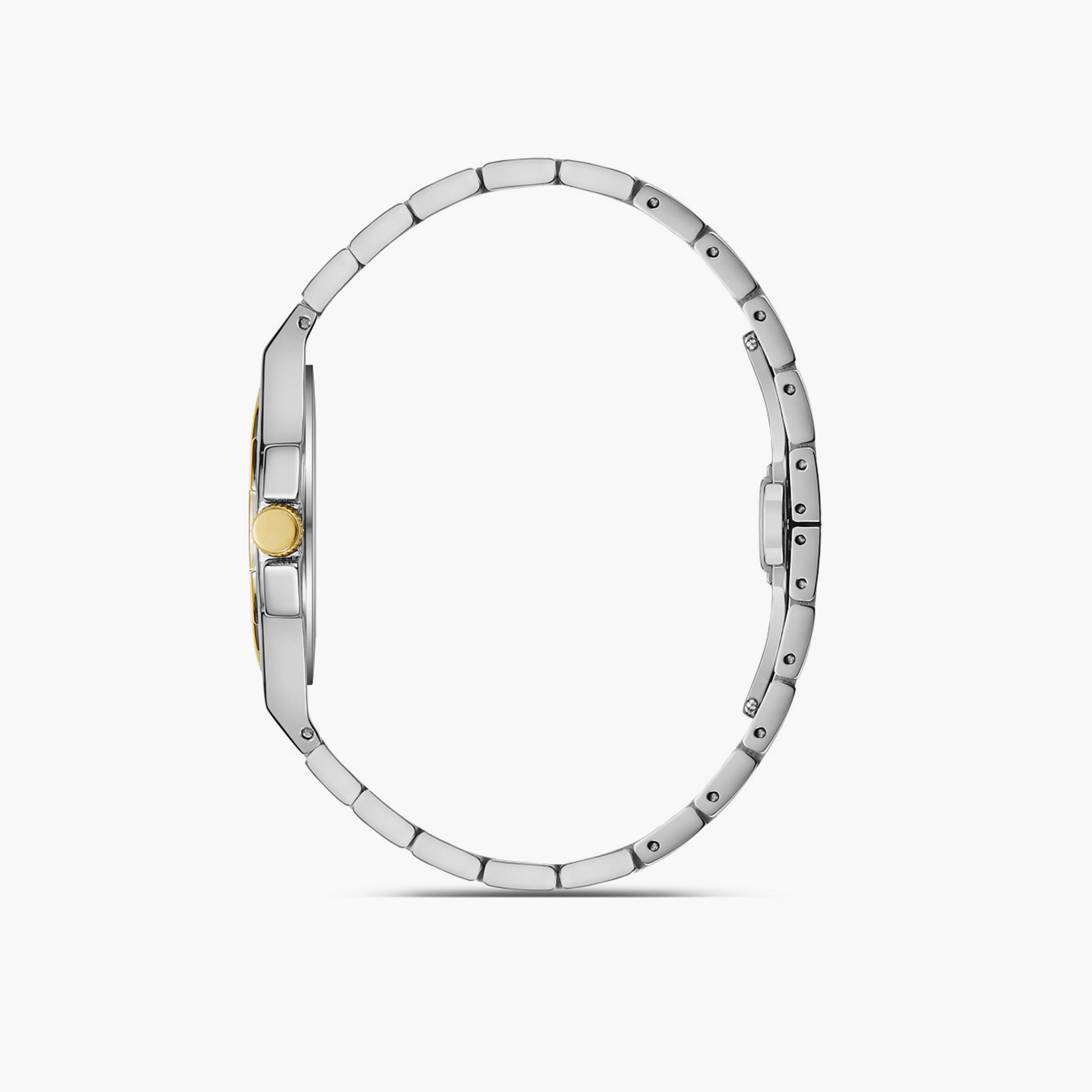 Omax Men's 40MM Dual Tone Analog Metal Strap Watch | SQ-AS001T2II-men-watchesandjewellery-watches-image-2