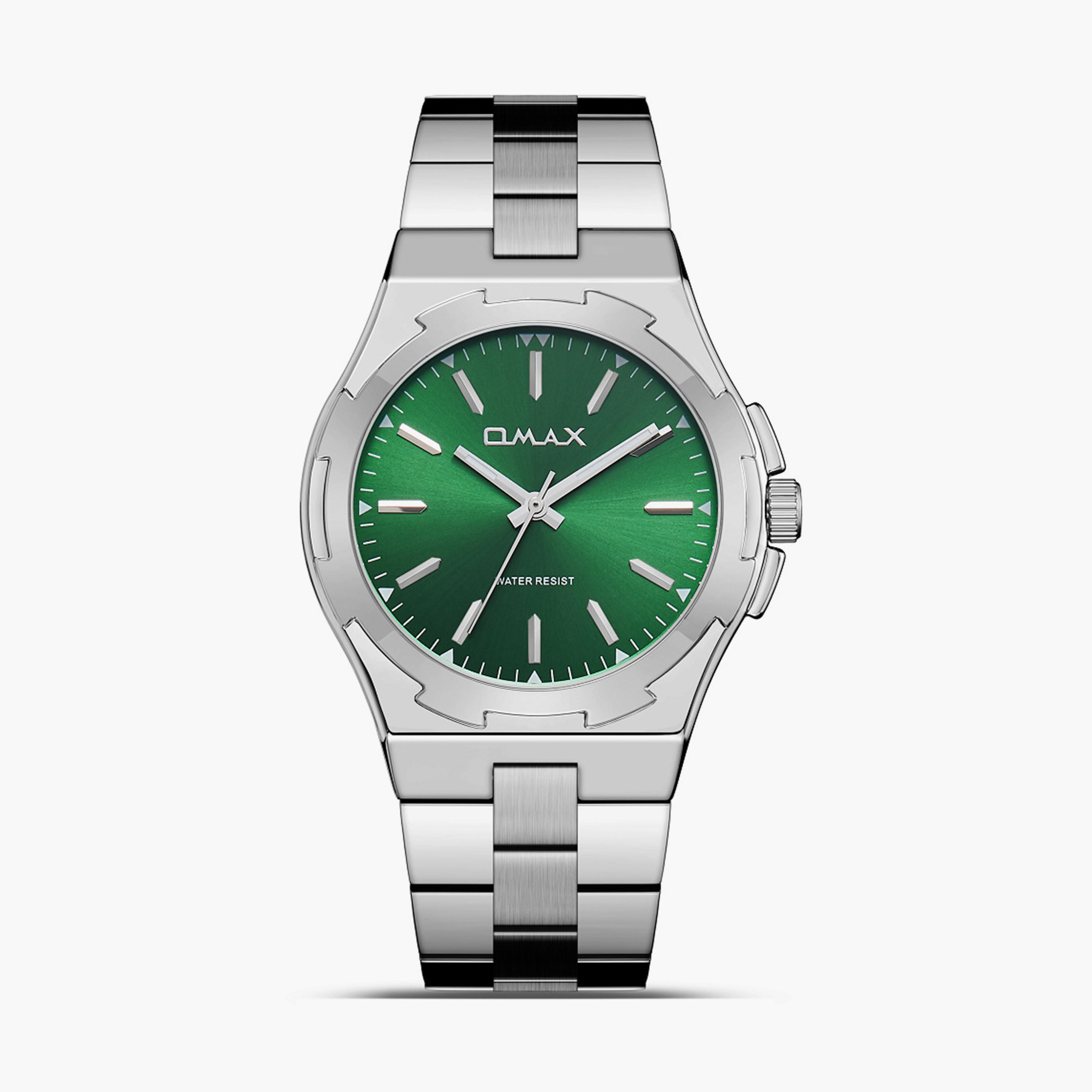 أوماكس- ساعة تناظرية   للرجال  سوار معدني  لون فضي   40مم | SQ-AS001P63I-men-watchesandjewellery-watches-image-8