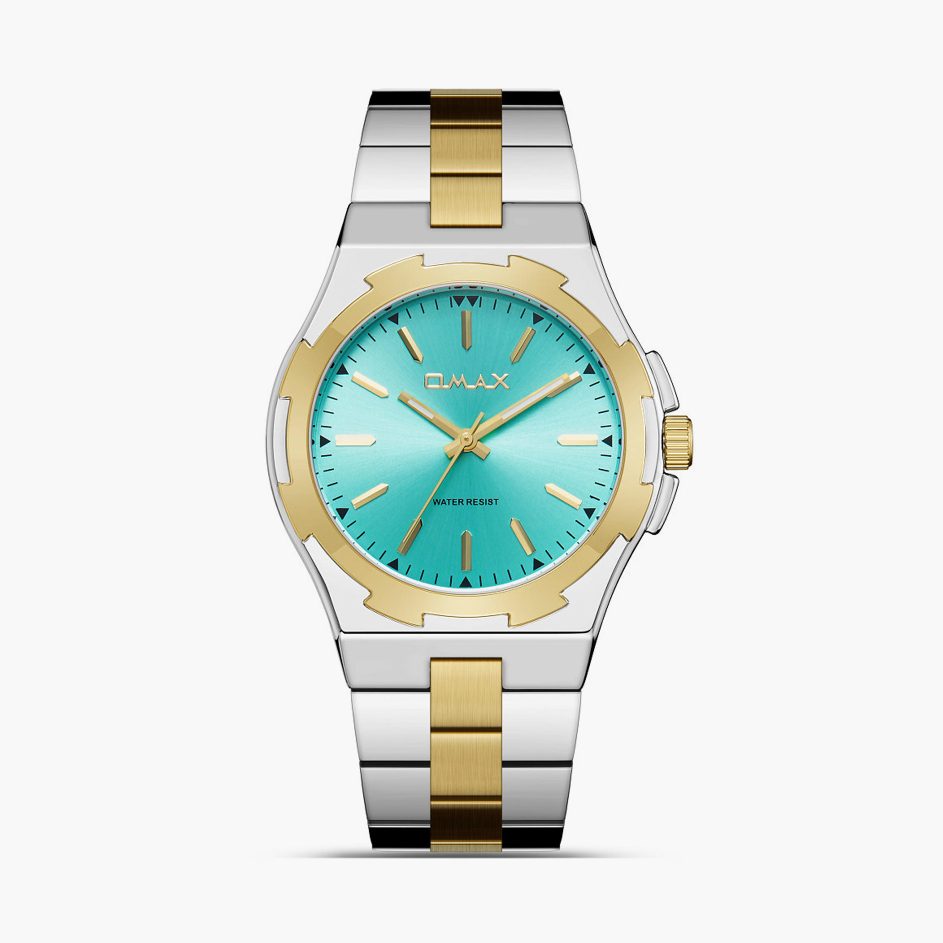 أوماكس- ساعة تناظرية   للرجال  سوار معدني  لون مزدوج   40مم | SQ-AS001T2II-men-watchesandjewellery-watches-image-9
