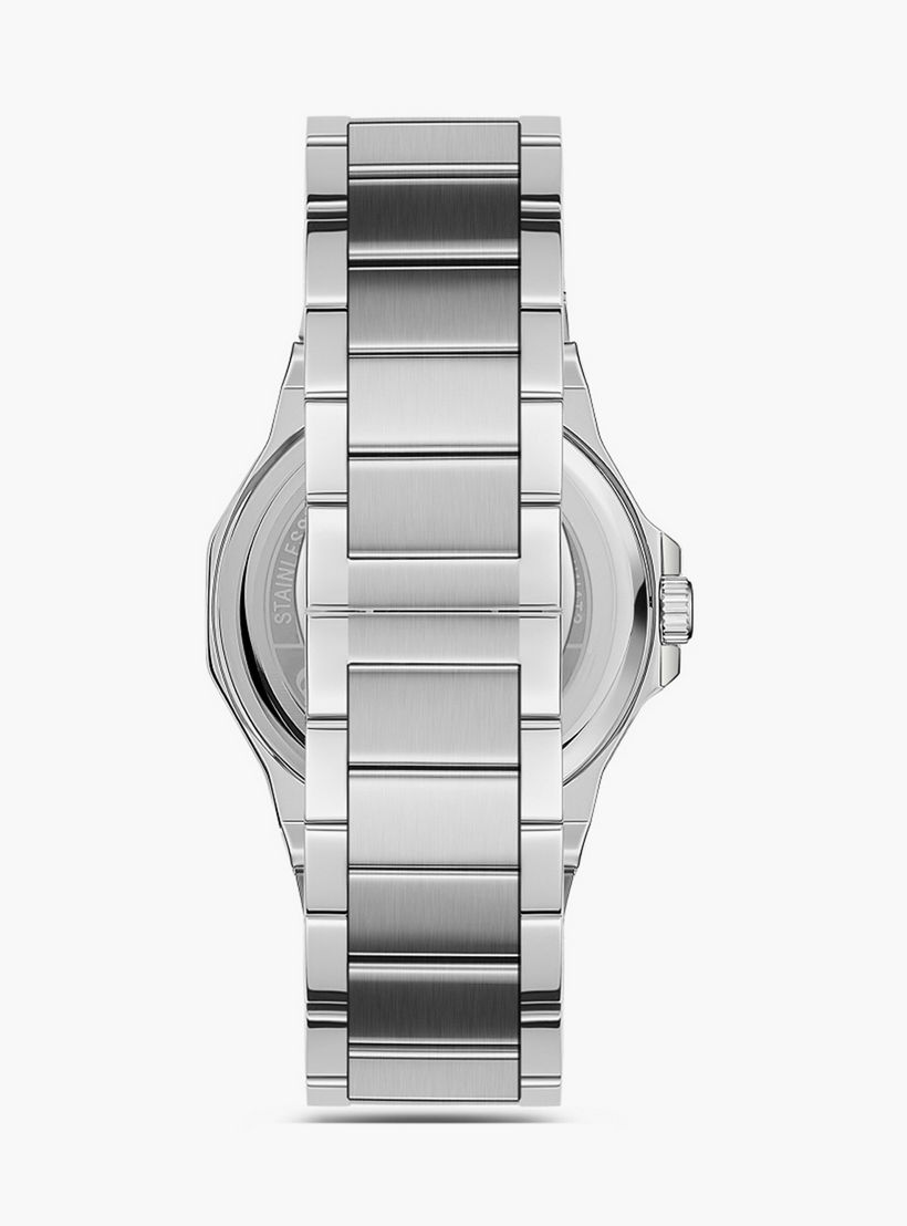 Omax Men's 40MM Silver Analog Metal Strap Watch | SQ-AT003P63I-men-watchesandjewellery-watches-image-3