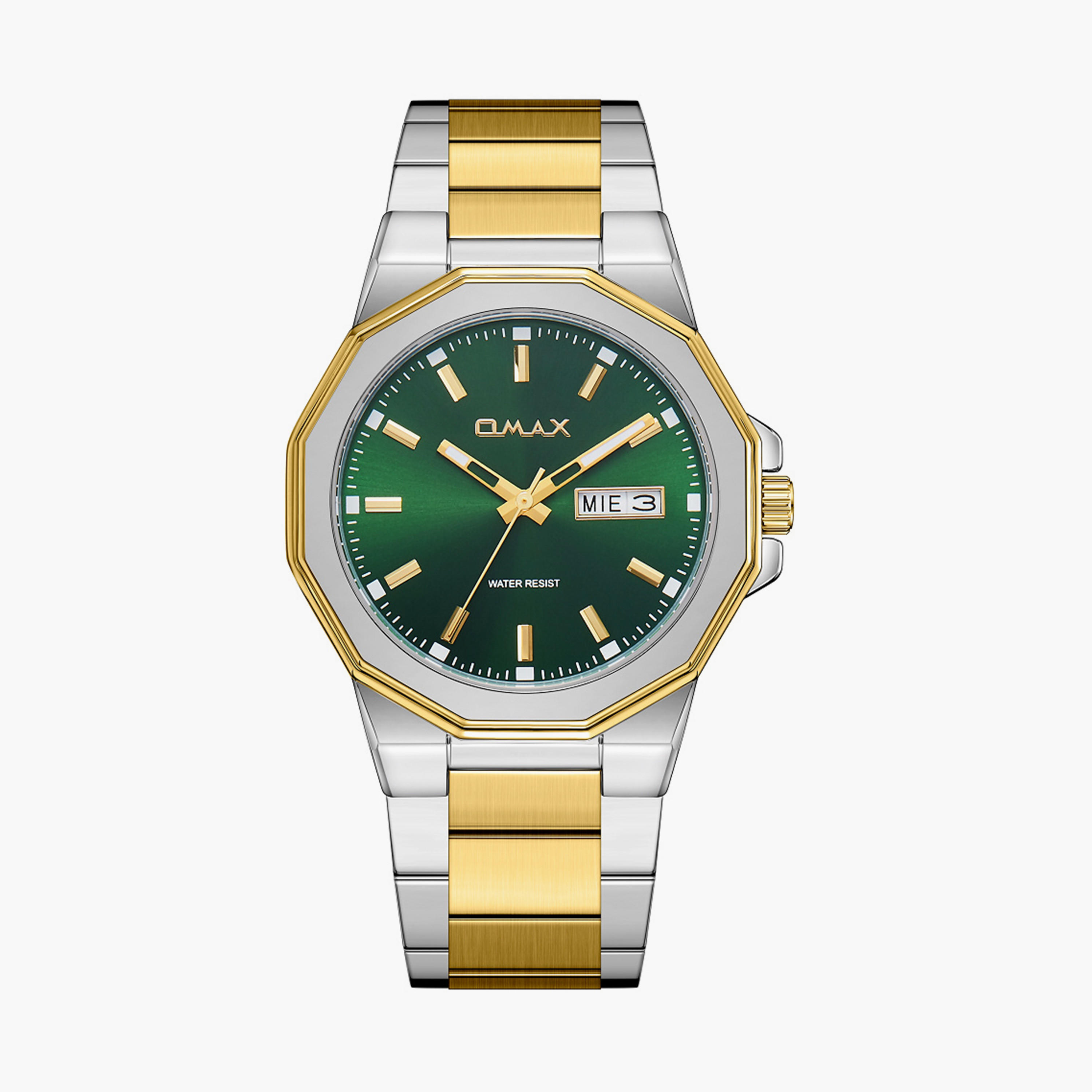 أوماكس- ساعة تناظرية   للرجال  سوار معدني  لون ذهبي   40مم | SQ-AT003G31I-men-watchesandjewellery-watches-image-8