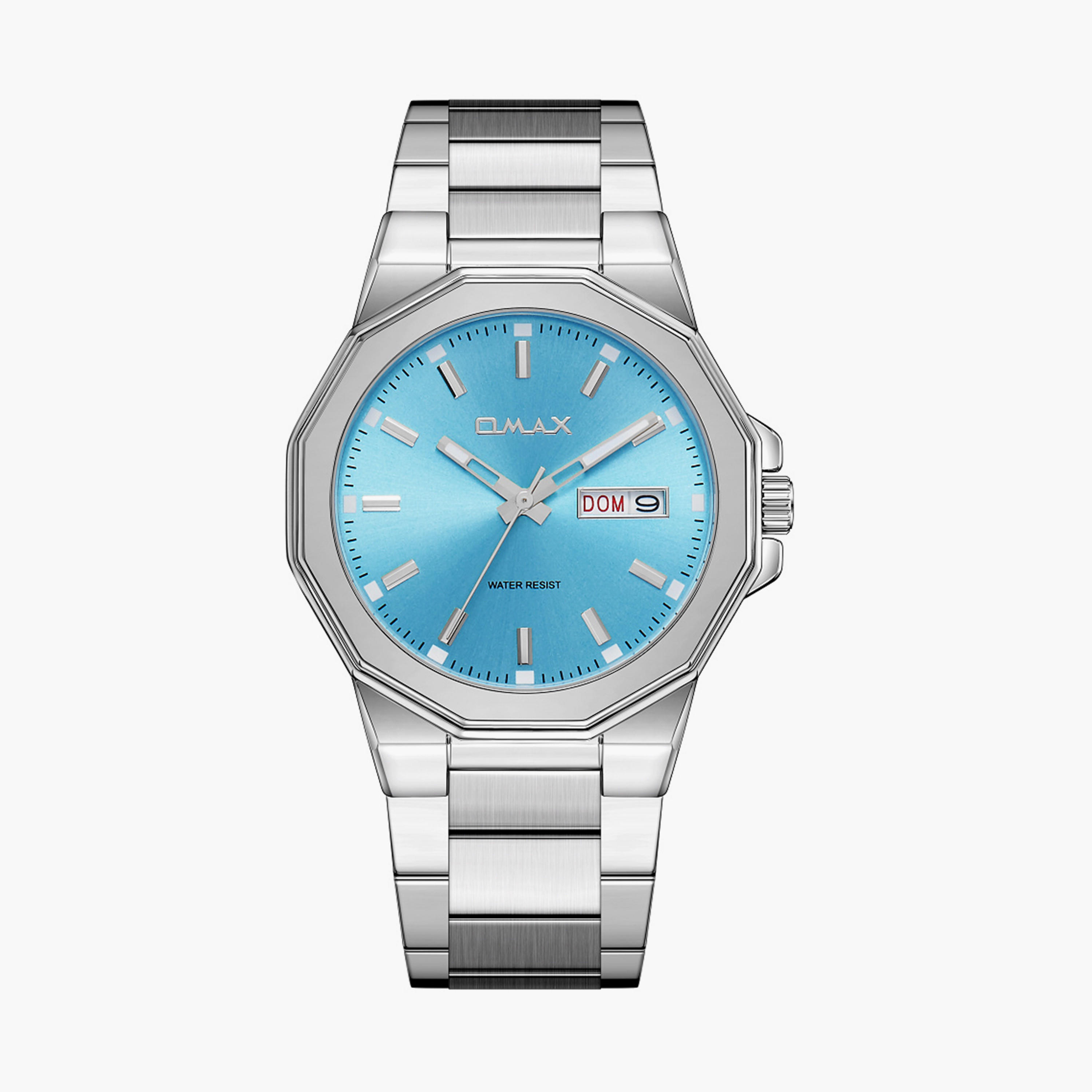 أوماكس- ساعة تناظرية   للرجال  سوار معدني  لون ذهبي   40مم | SQ-AT003G31I-men-watchesandjewellery-watches-image-19