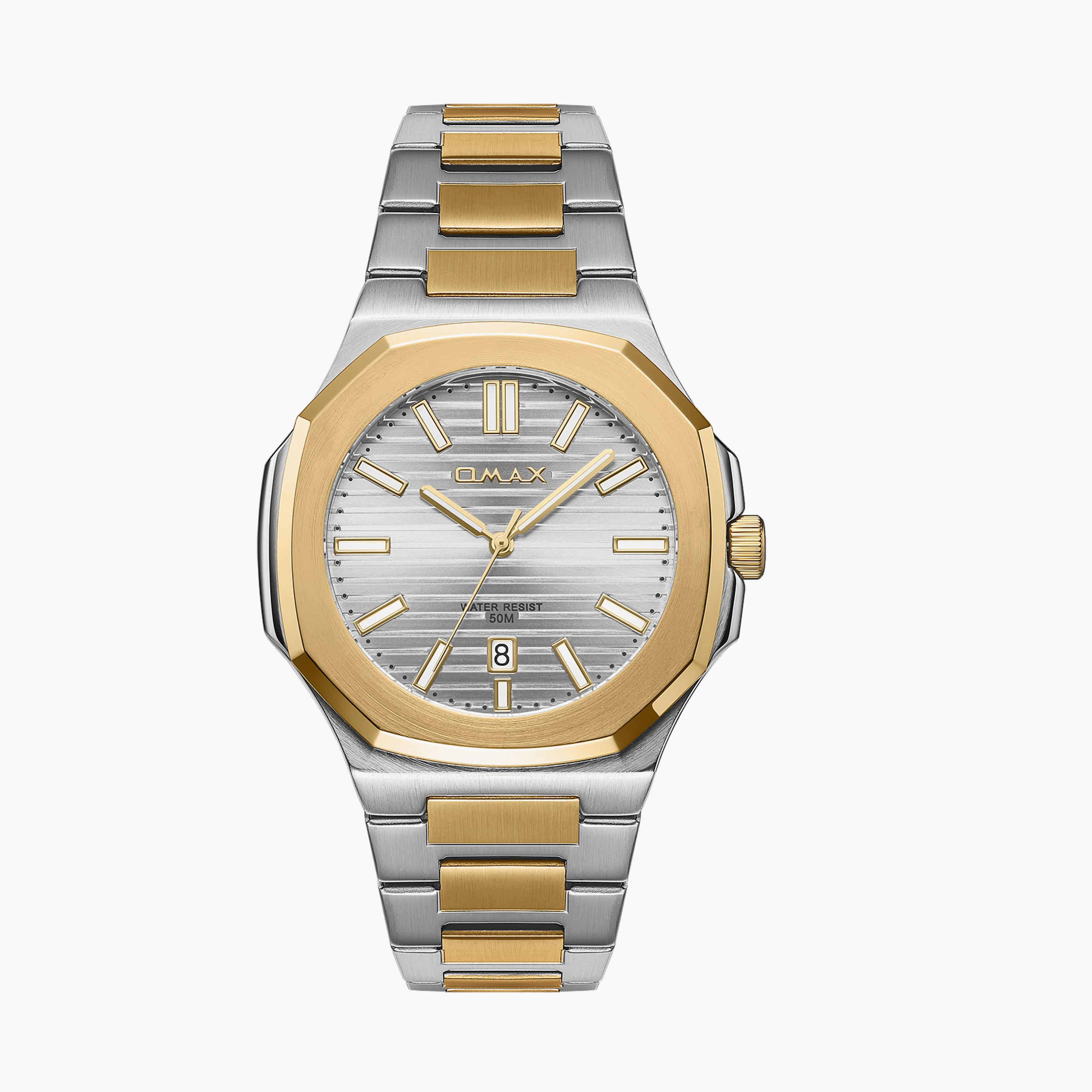 أوماكس- ساعة تناظرية   للرجال  سوار معدني  لون مزدوج   42مم | 00BFD003A002-men-watchesandjewellery-watches-image-13