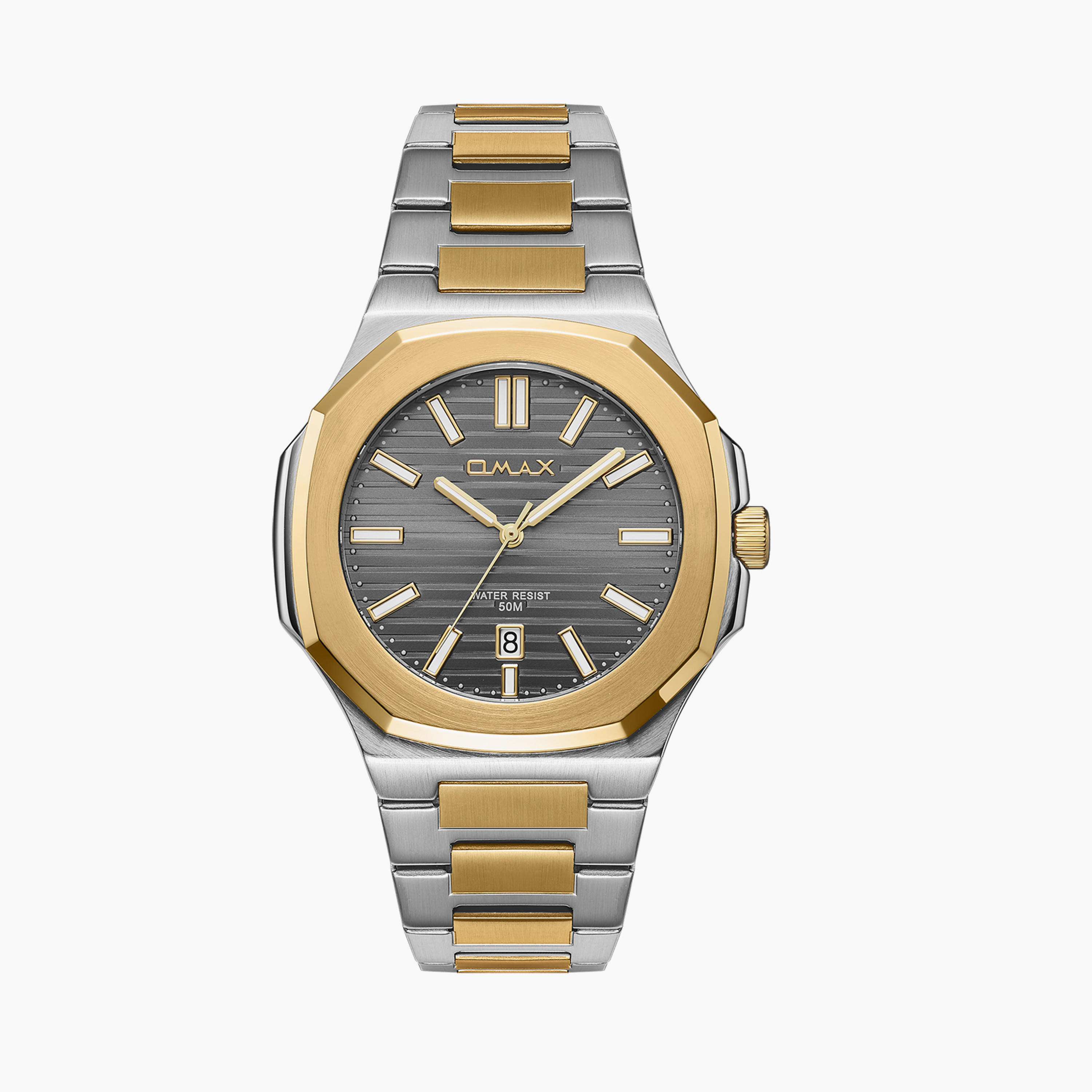 أوماكس- ساعة تناظرية   للرجال  سوار معدني  لون مزدوج   42مم | 00BFD003A002-men-watchesandjewellery-watches-image-17