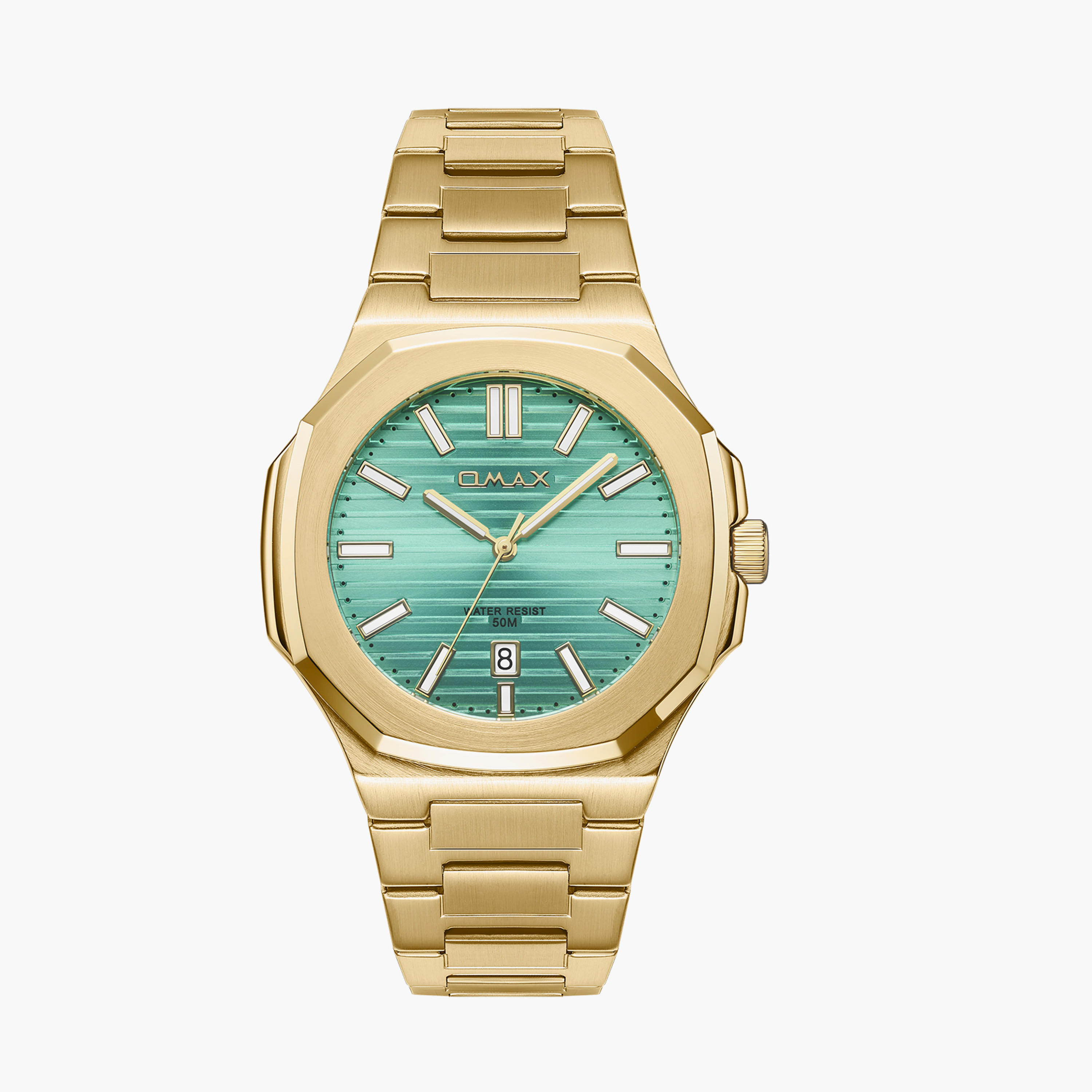 أوماكس- ساعة تناظرية   للرجال  سوار معدني  لون ذهبي   42مم | 00BFD003D002-men-watchesandjewellery-watches-image-9