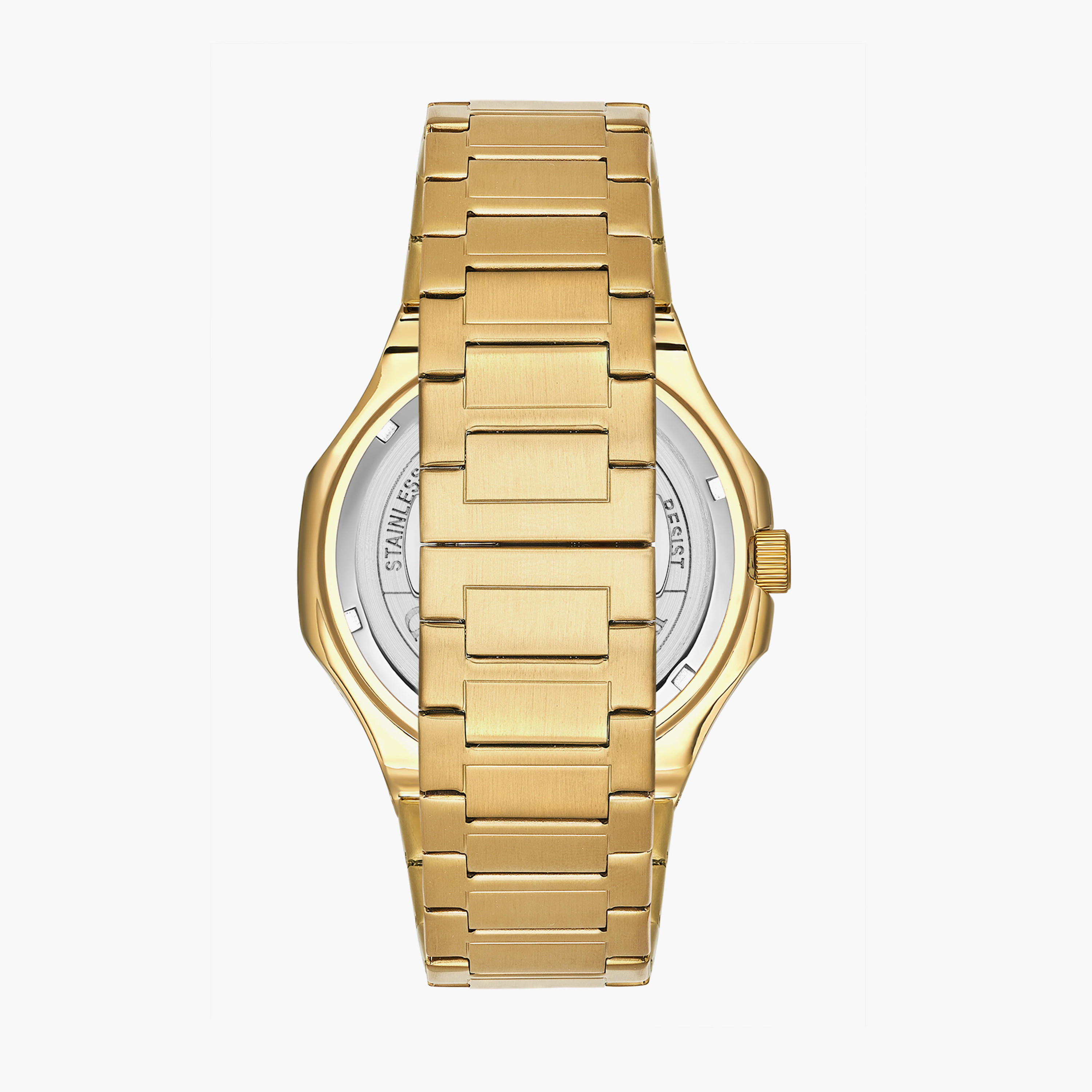أوماكس- ساعة تناظرية   للرجال  سوار معدني  لون ذهبي   42مم | 00BFD003D002-men-watchesandjewellery-watches-image-3