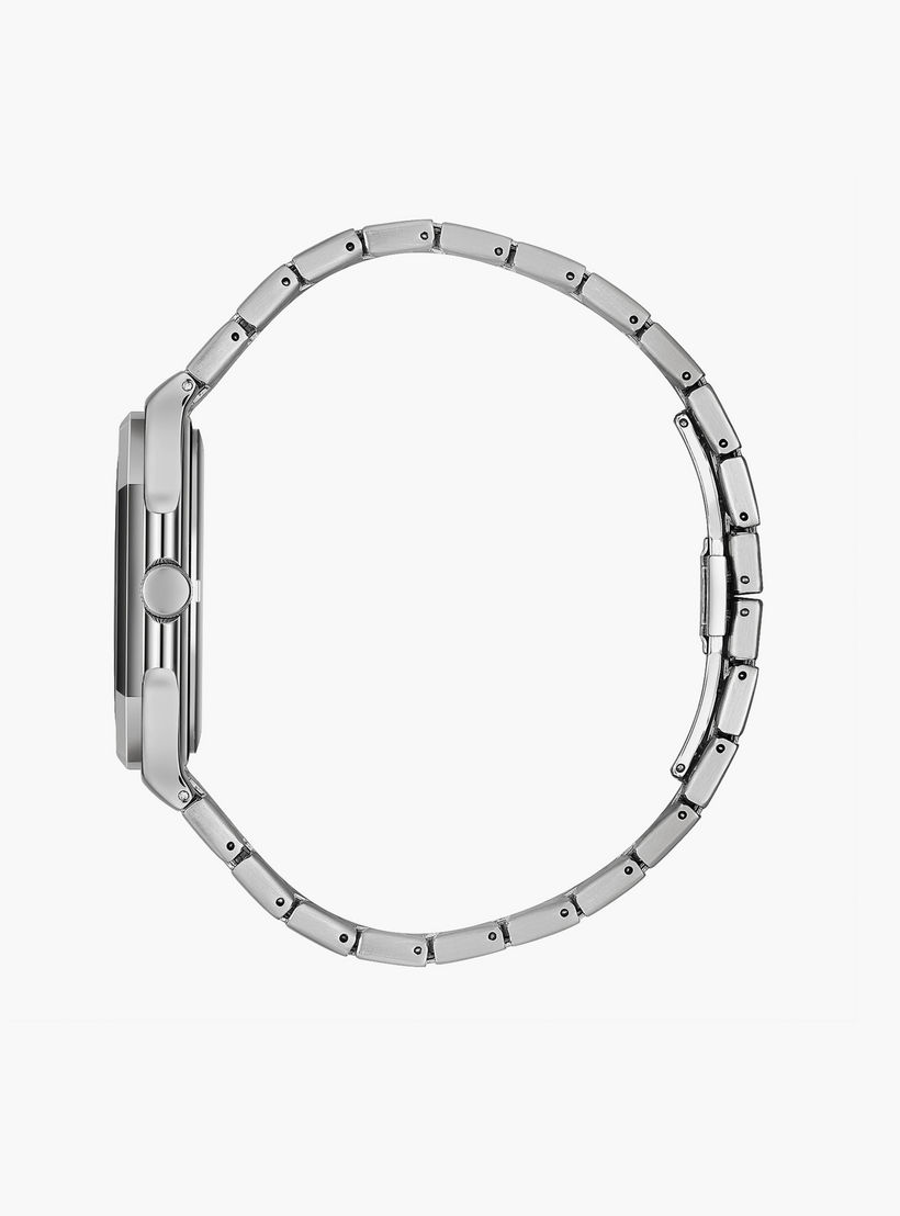 Omax Men's 42MM Silver Analog Metal Strap Watch | 00BFD003V004-men-watchesandjewellery-watches-image-2