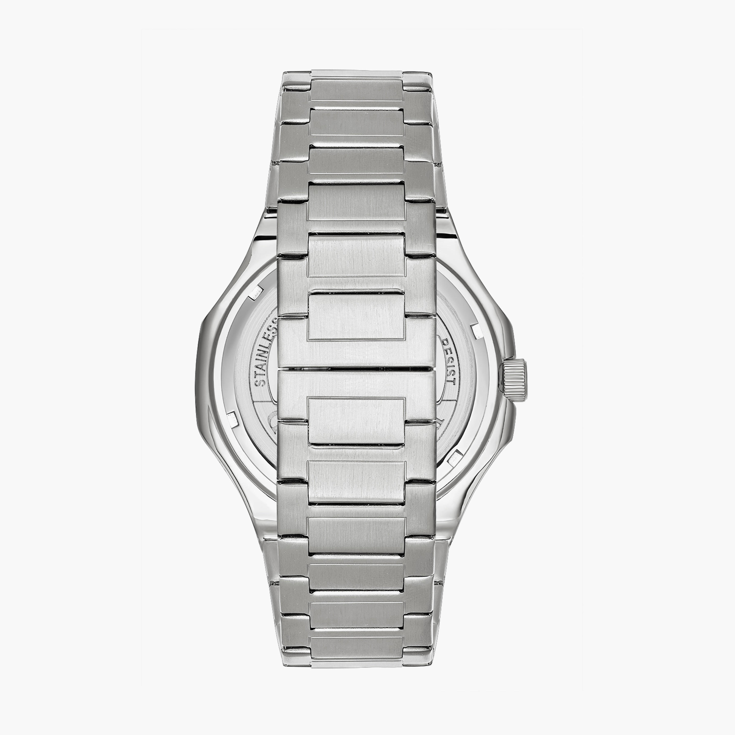 أوماكس- ساعة تناظرية   للرجال  سوار معدني  لون فضي   42مم | 00BFD003V004-men-watchesandjewellery-watches-image-3