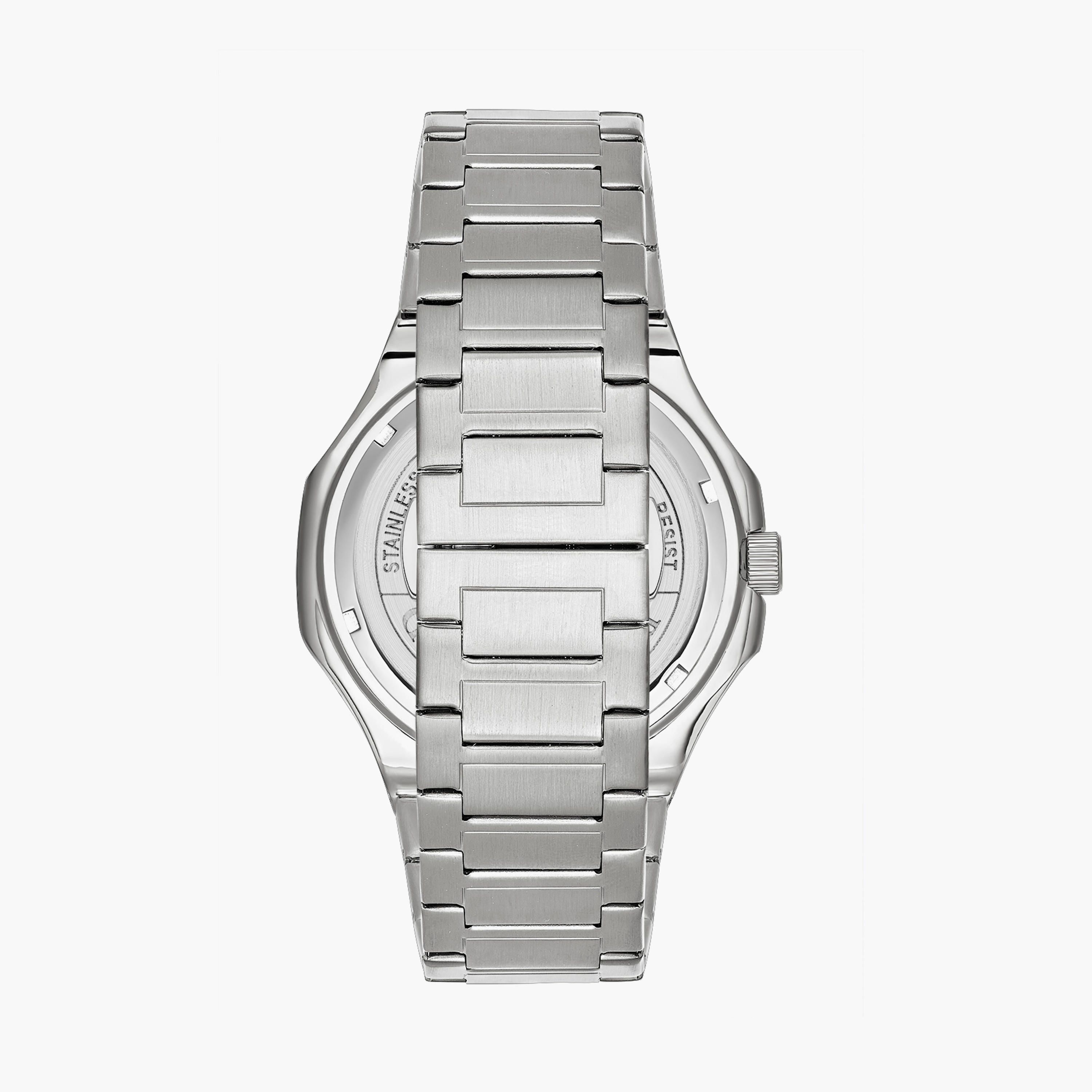 أوماكس- ساعة تناظرية   للرجال  سوار معدني  لون فضي   42مم | 00BFD003V004-men-watchesandjewellery-watches-image-7
