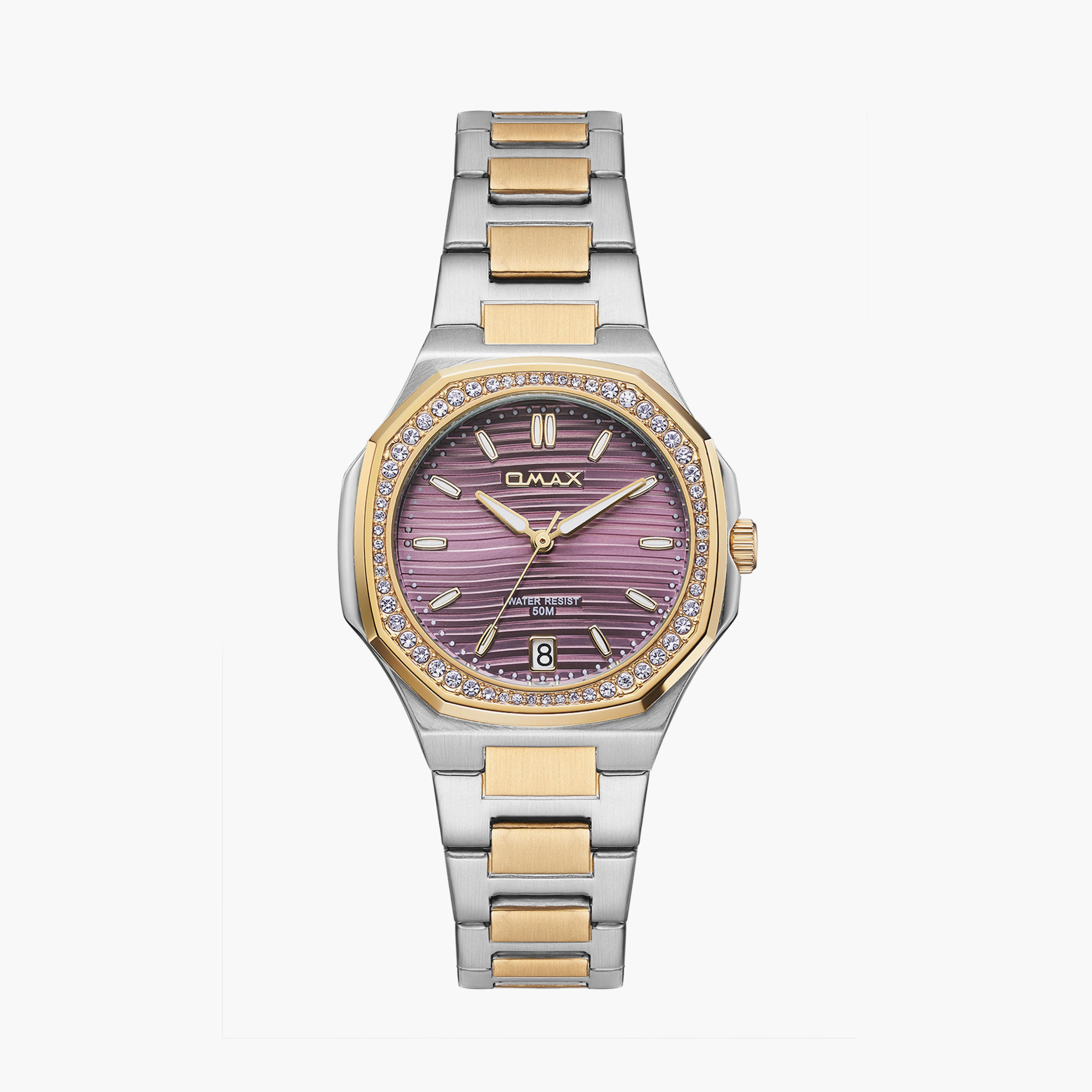 أوماكس- ساعة تناظرية   للنساء  سوار معدني  لون مزدوج   42مم | 00BFD006A002-women-watchesandjewellery-watches-image-9