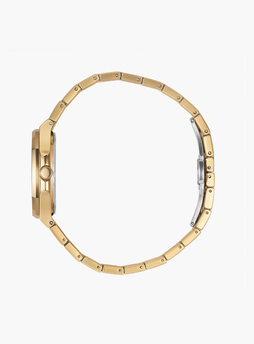 Omax Women's 42MM Gold Analog Metal Strap Watch | 00BFD006D002-women-watchesandjewellery-watches-image-2
