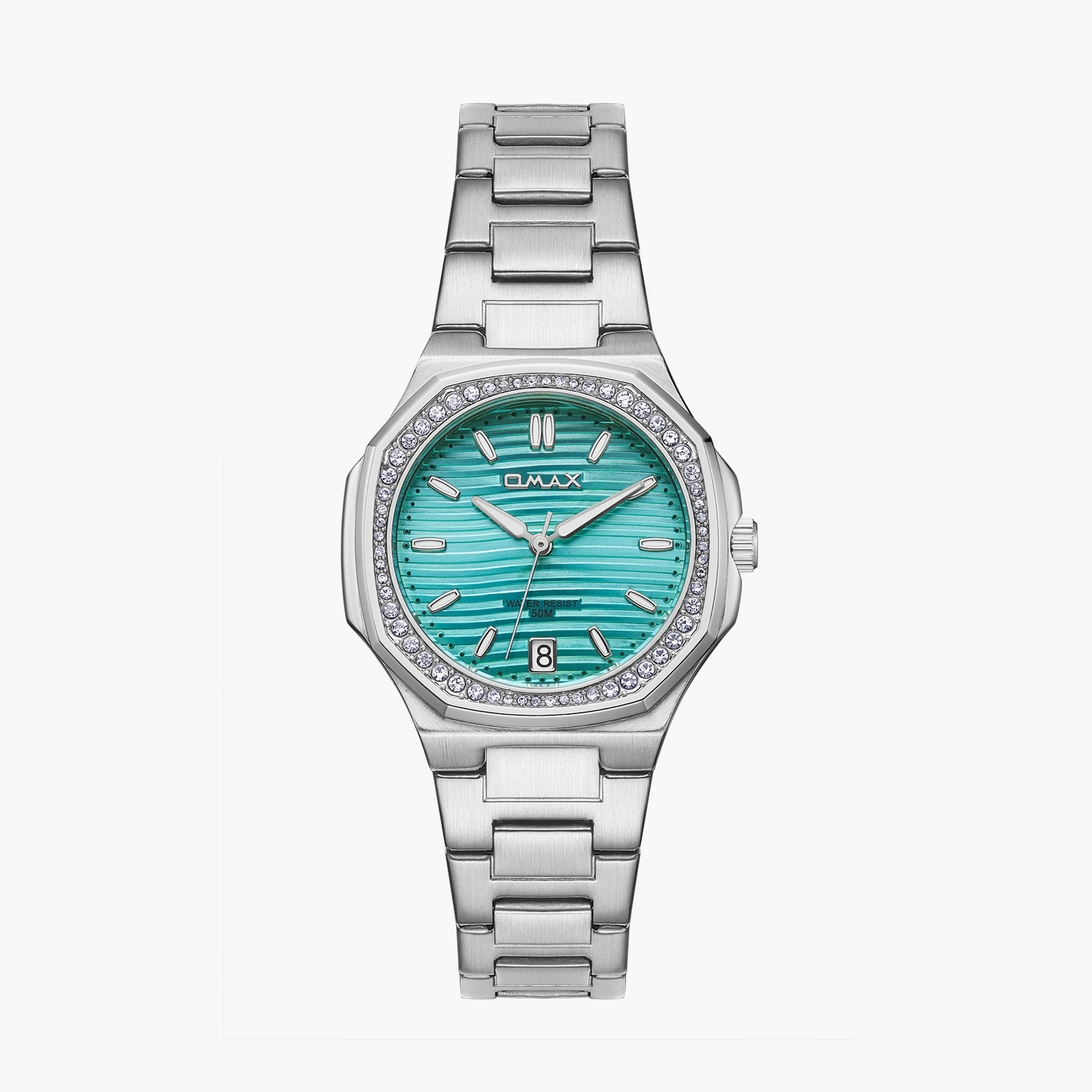 أوماكس- ساعة تناظرية   للنساء  سوار معدني  لون فضي   42مم | 00BFD006V002-women-watchesandjewellery-watches-image-9