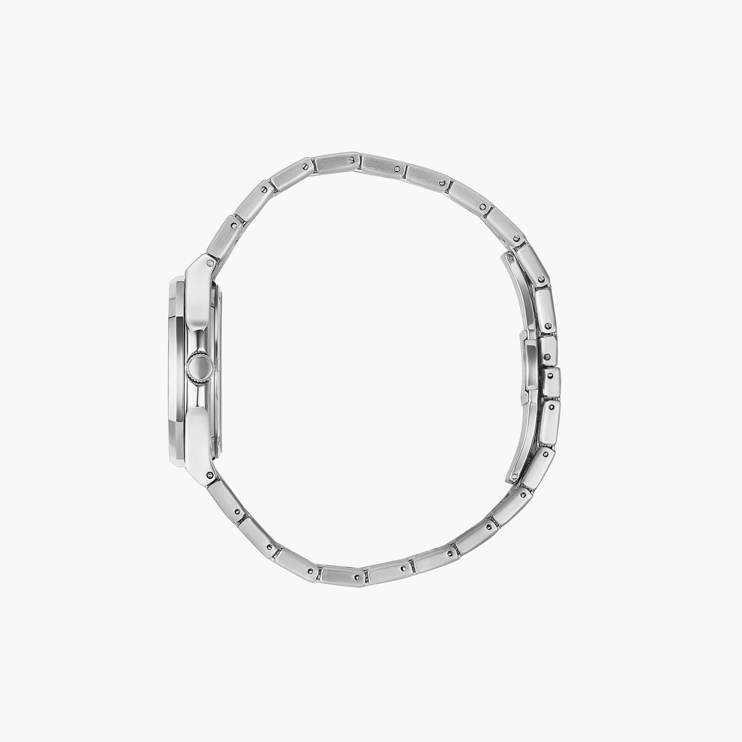 Omax Women's 42MM Silver Analog Metal Strap Watch | 00BFD006V002-women-watchesandjewellery-watches-image-2