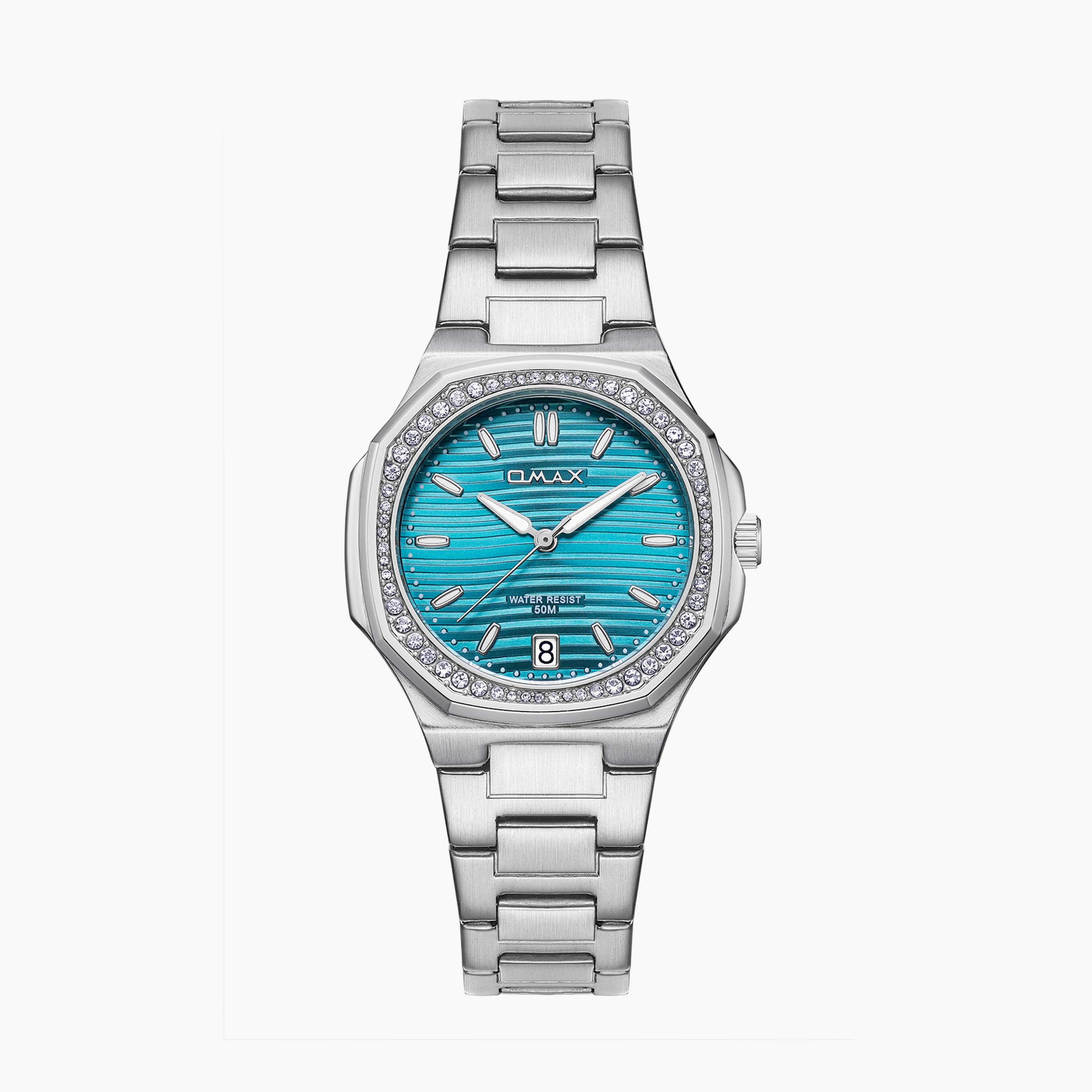 أوماكس- ساعة تناظرية   للنساء  سوار معدني  لون فضي   42مم | 00BFD006V002-women-watchesandjewellery-watches-image-17