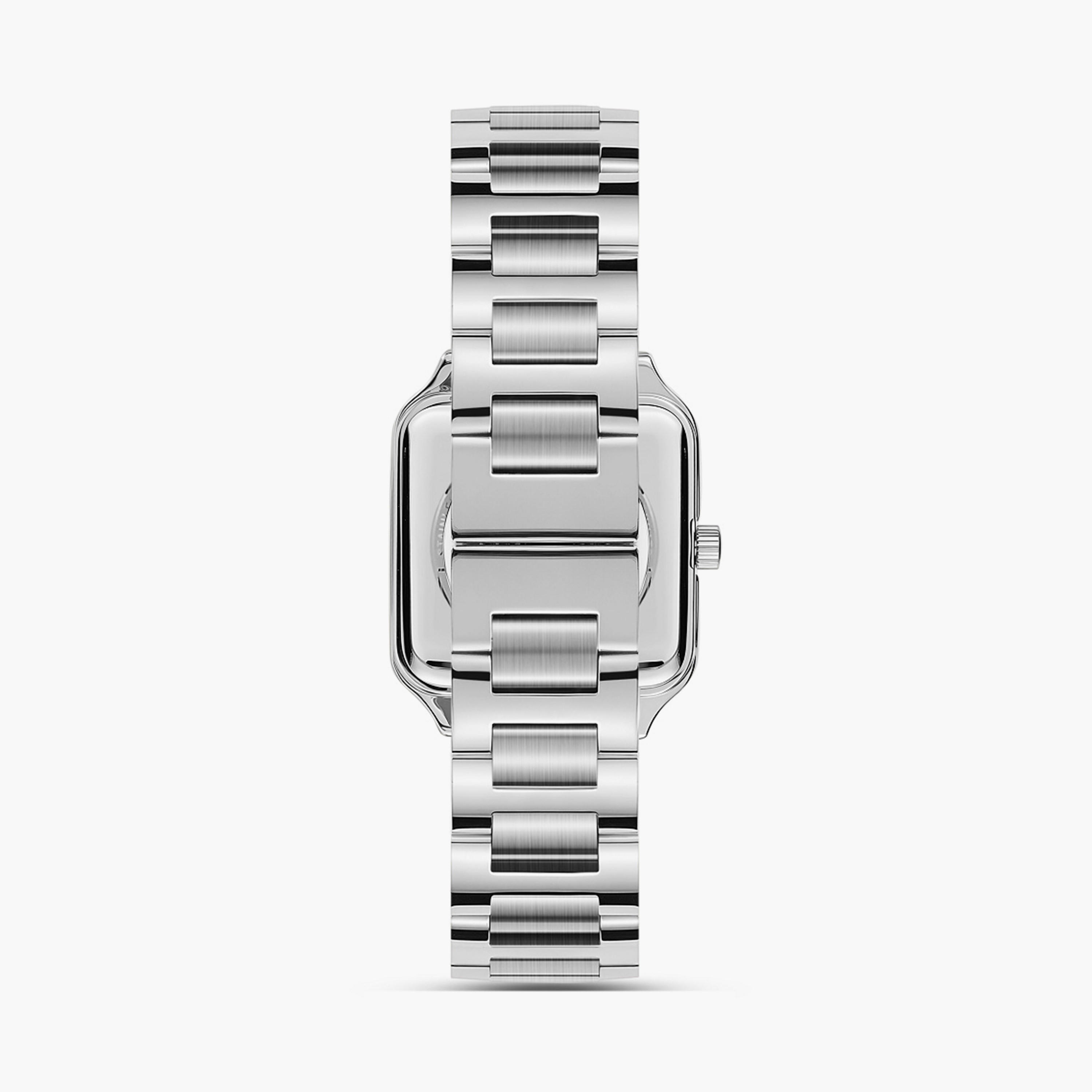 أوماكس- ساعة تناظرية   للنساء  سوار معدني  لون فضي   28مم | SQ-BS002PX3R-women-watchesandjewellery-watches-image-3