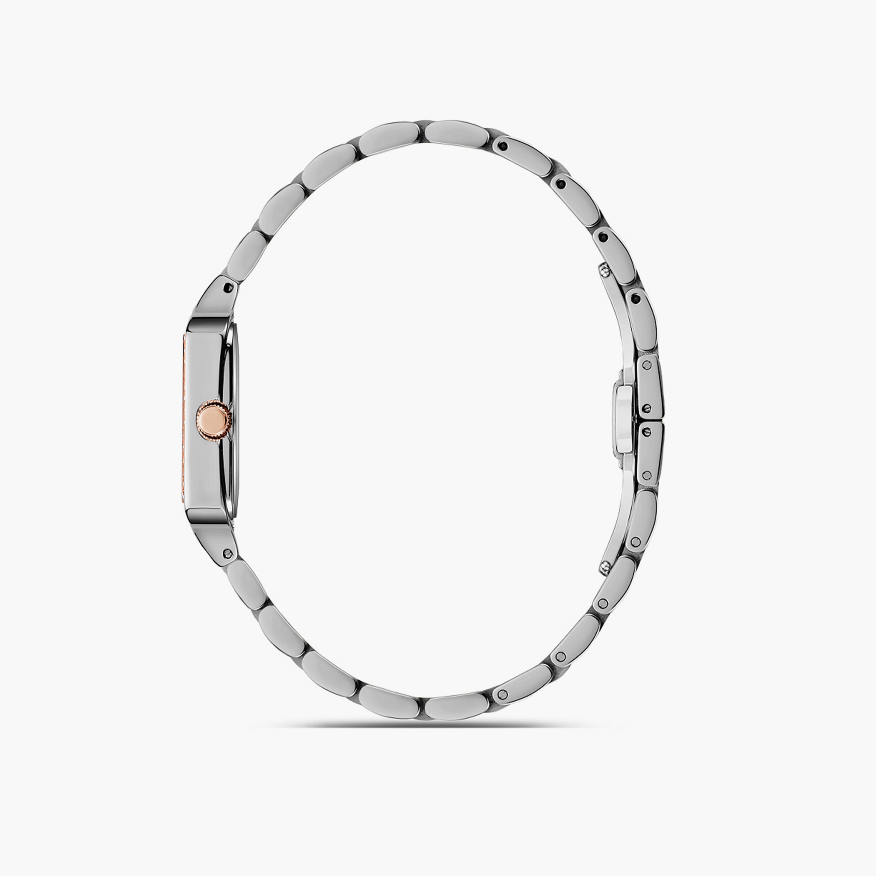 أوماكس- ساعة تناظرية   للنساء  سوار معدني  لون ذهبي   28مم | SQ-BS002C2SR-women-watchesandjewellery-watches-image-2