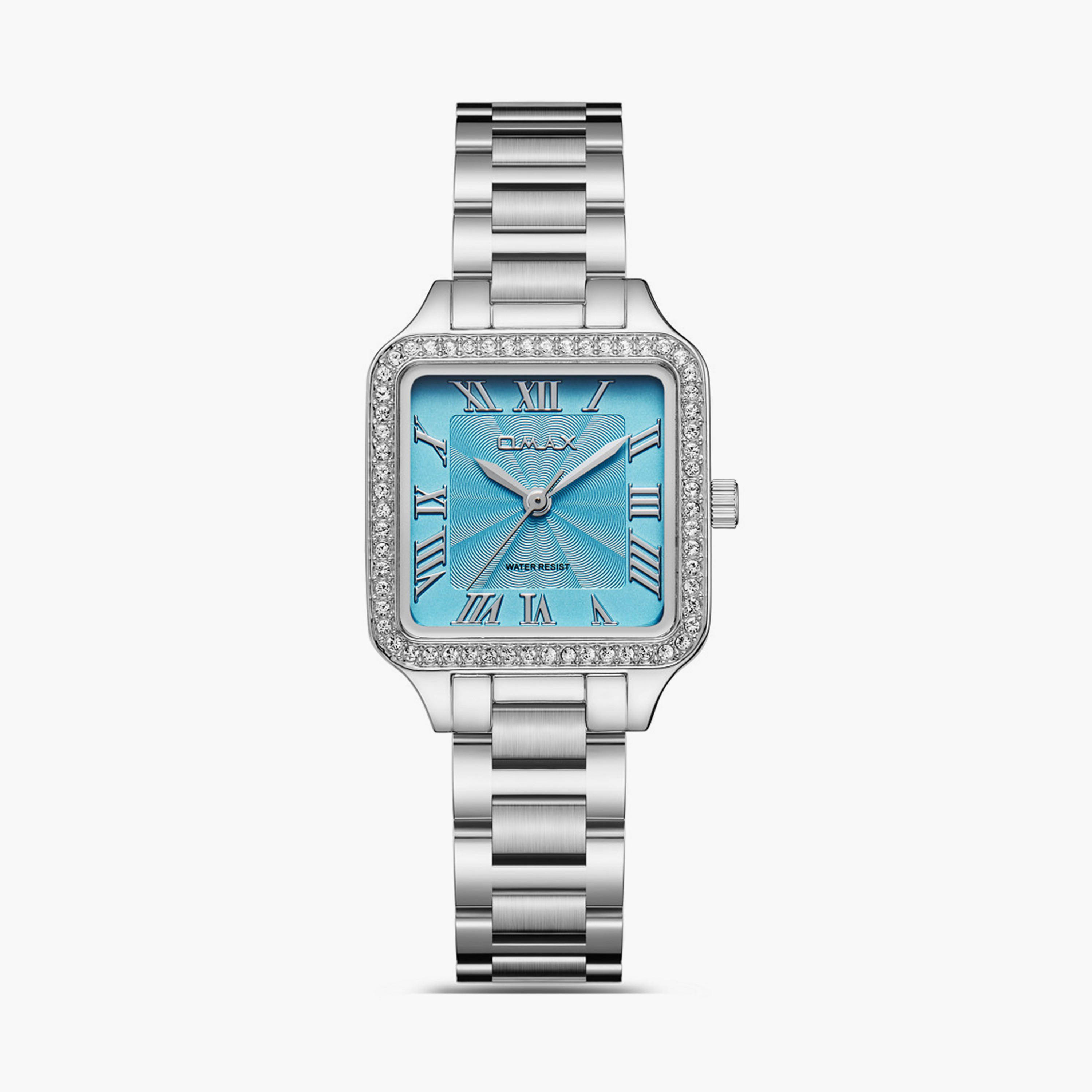 أوماكس- ساعة تناظرية   للنساء  سوار معدني  لون ذهبي   28مم | SQ-BS002GD1R-women-watchesandjewellery-watches-image-5