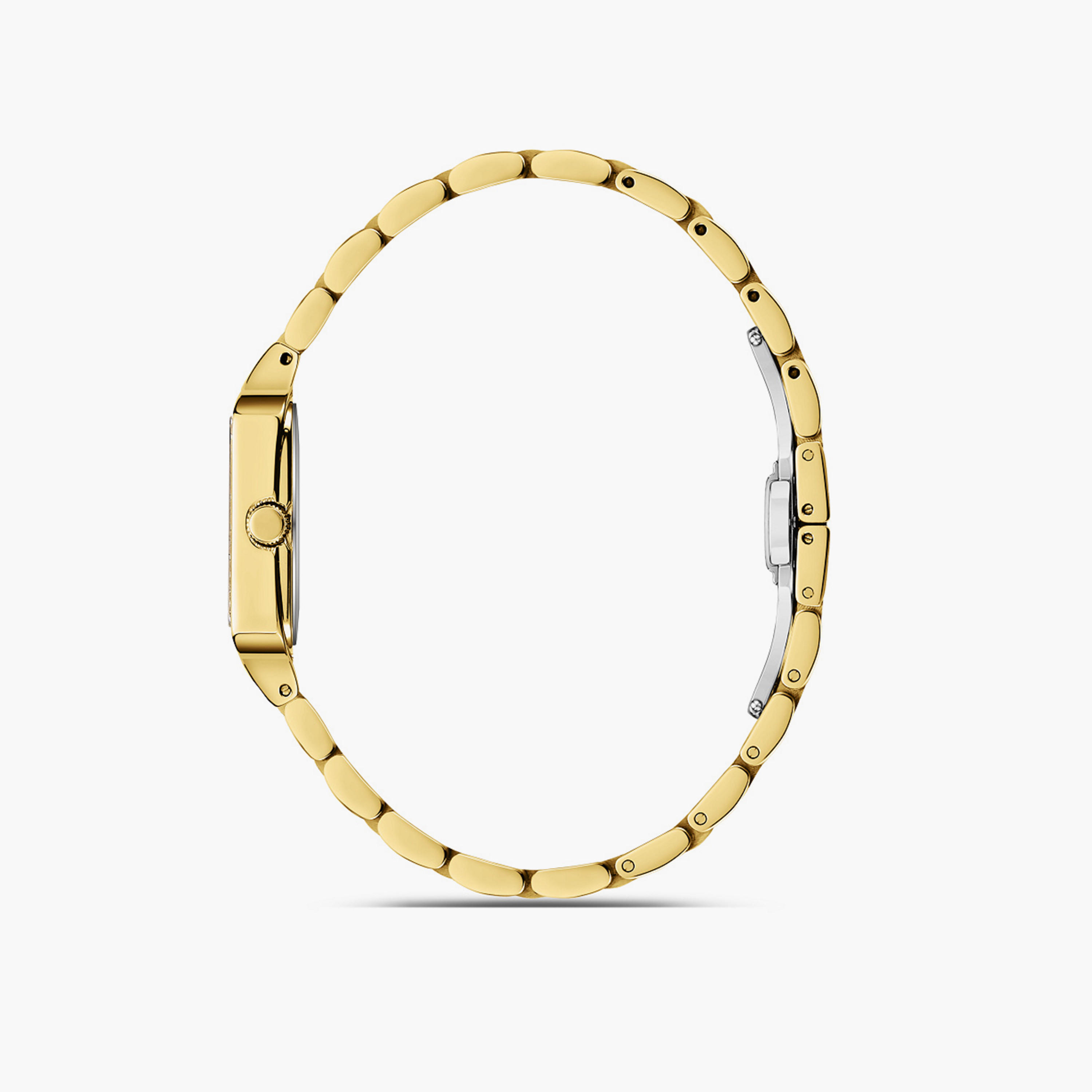 Omax Women's 28MM Gold Analog Metal Strap Watch | SQ-BS002GD1R-women-watchesandjewellery-watches-image-2