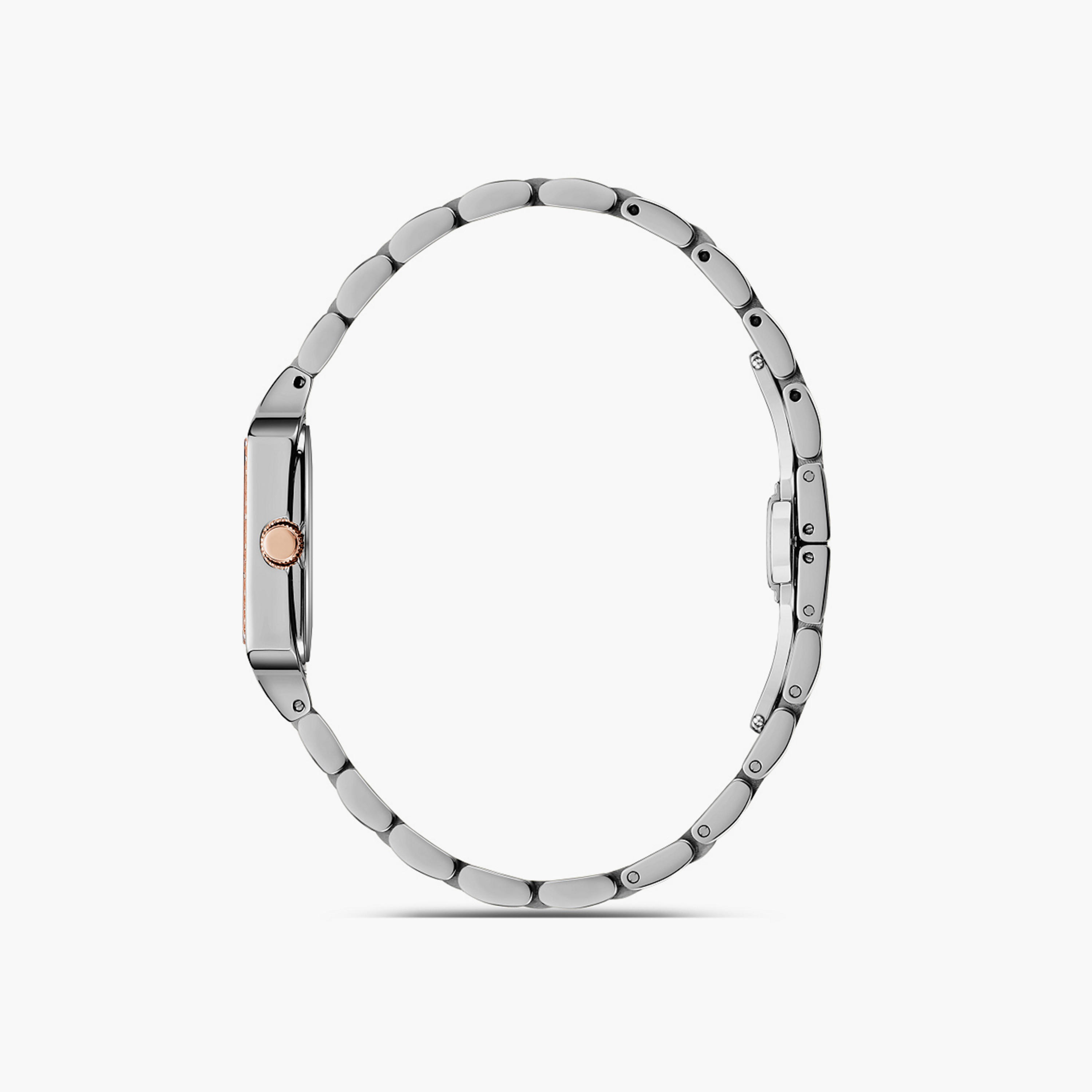 Omax Women's 28MM Gold Analog Metal Strap Watch | SQ-BS002CUSR-women-watchesandjewellery-watches-image-2