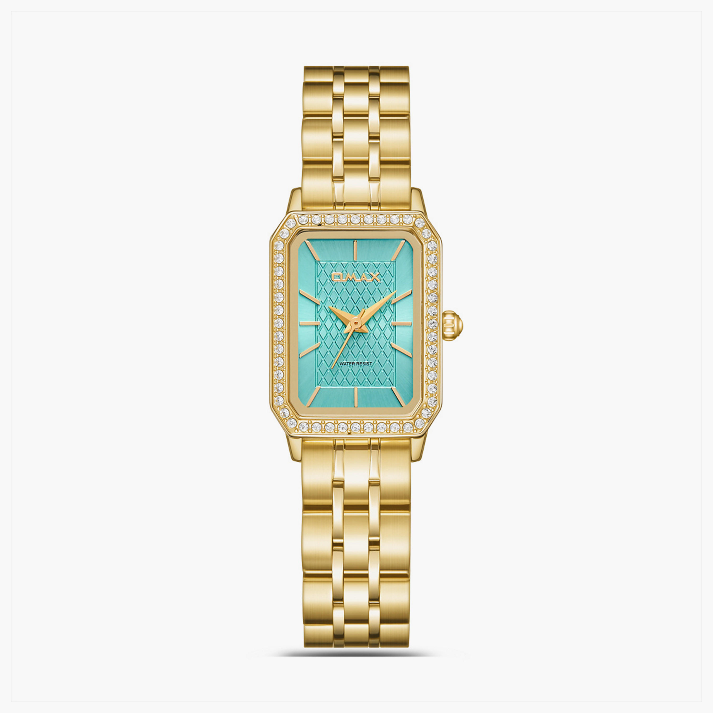 أوماكس- ساعة تناظرية   للنساء  سوار معدني  لون ذهبي   30مم | SQ-BS004CTSI-women-watchesandjewellery-watches-image-8