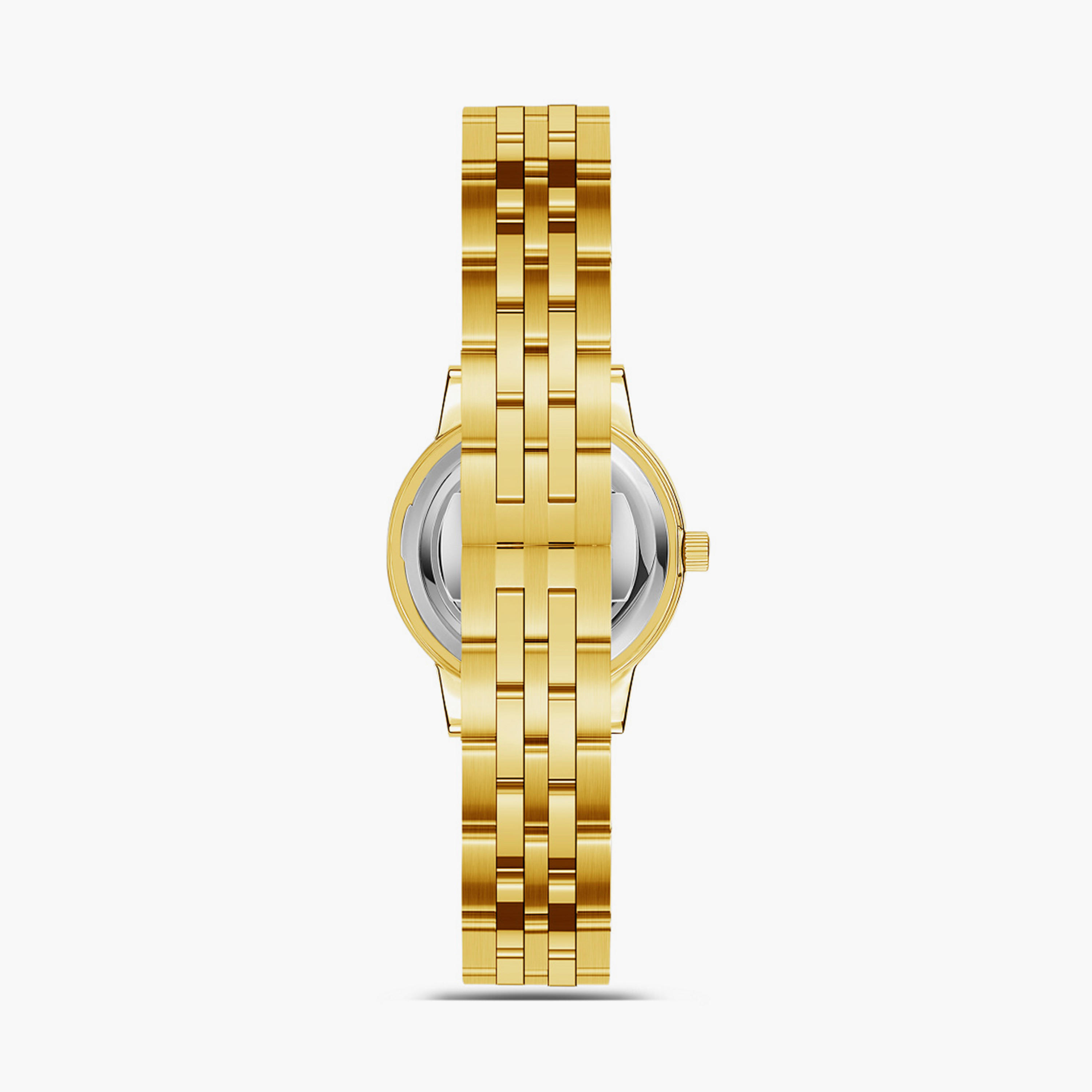 Omax Women's 26MM Gold Analog Metal Strap Watch | SQ-BS006GT1S-women-watchesandjewellery-watches-image-7