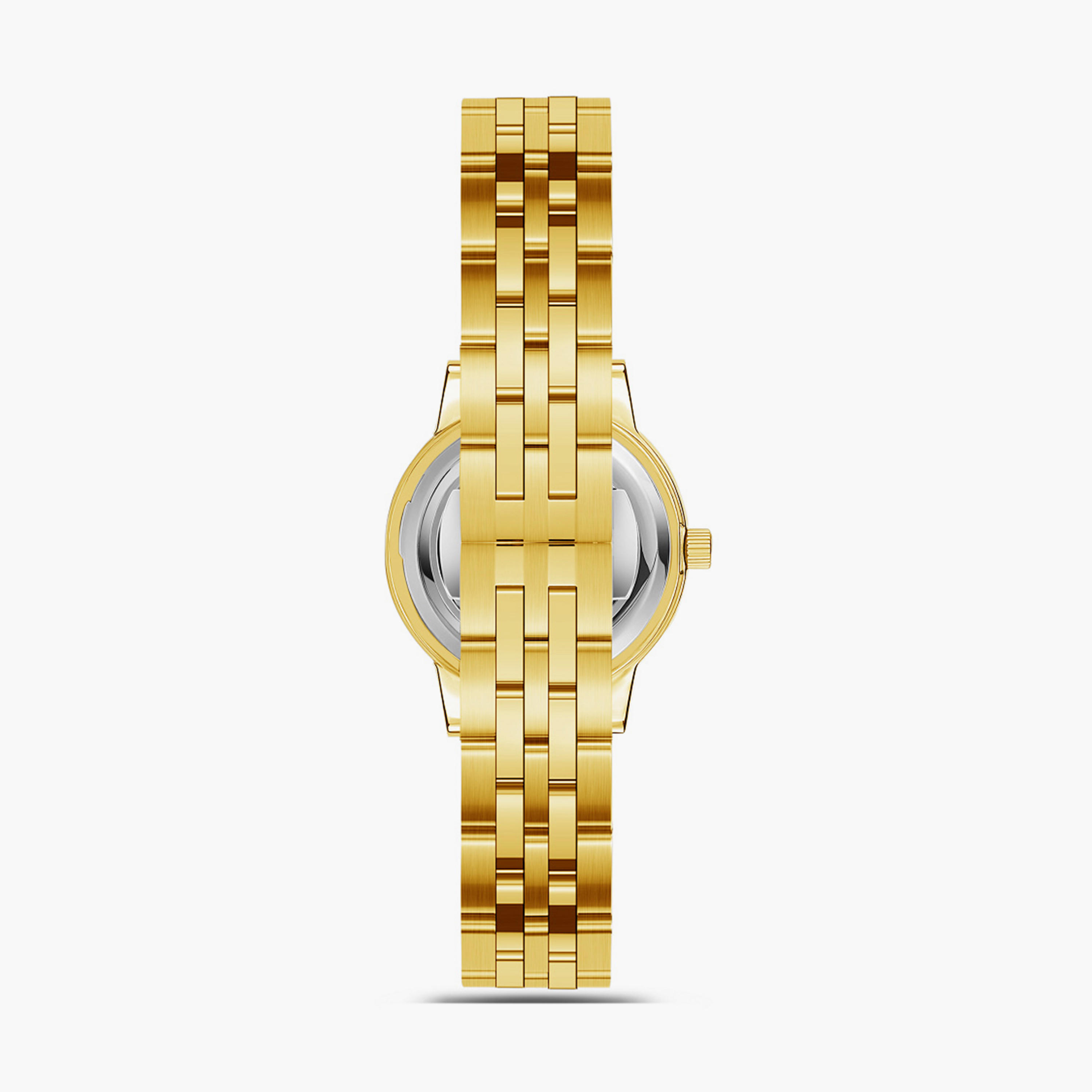 Omax Women's 26MM Gold Analog Metal Strap Watch | SQ-BS006G31S-women-watchesandjewellery-watches-image-3