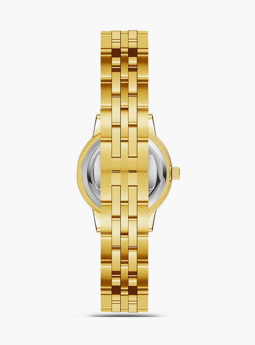 Omax Women's 26MM Gold Analog Metal Strap Watch | SQ-BS006G31S-women-watchesandjewellery-watches-image-3